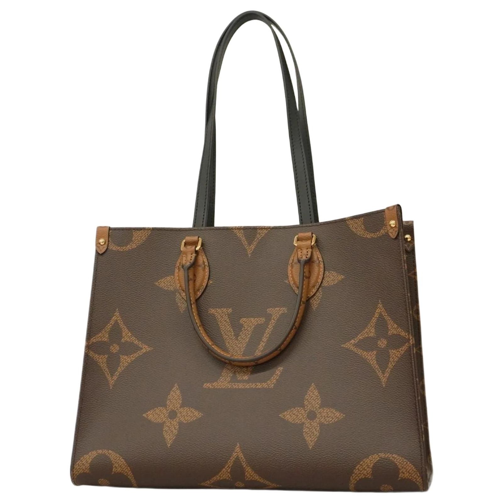 Monogram Reverse Louis Vuitton Monogram Reverse Giant Tote Bag Brown ref.2155565 - Joli ...