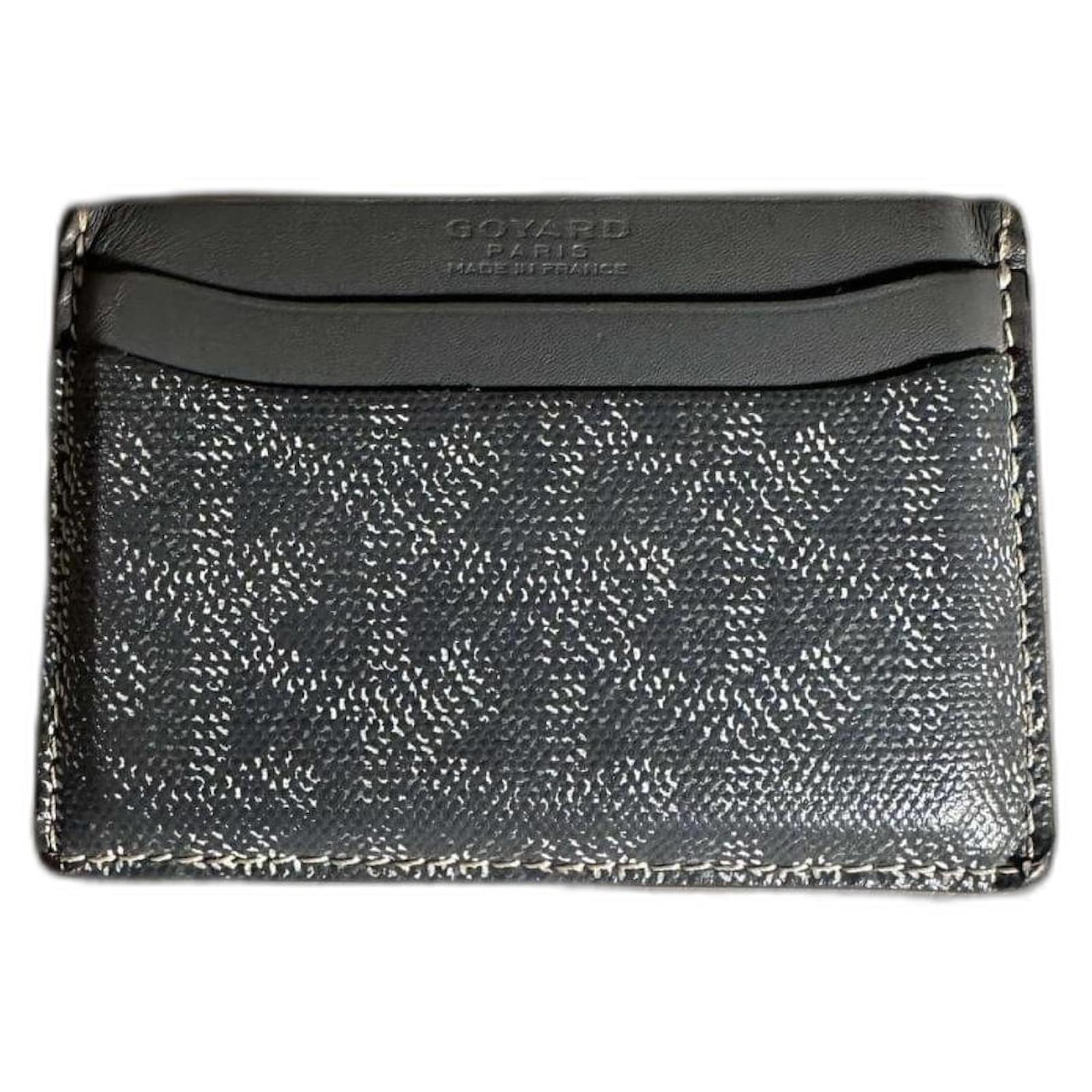 goyard card sleeve Goyard Saint Sulpice Card Holder Coated Canvas in Blue main image 1