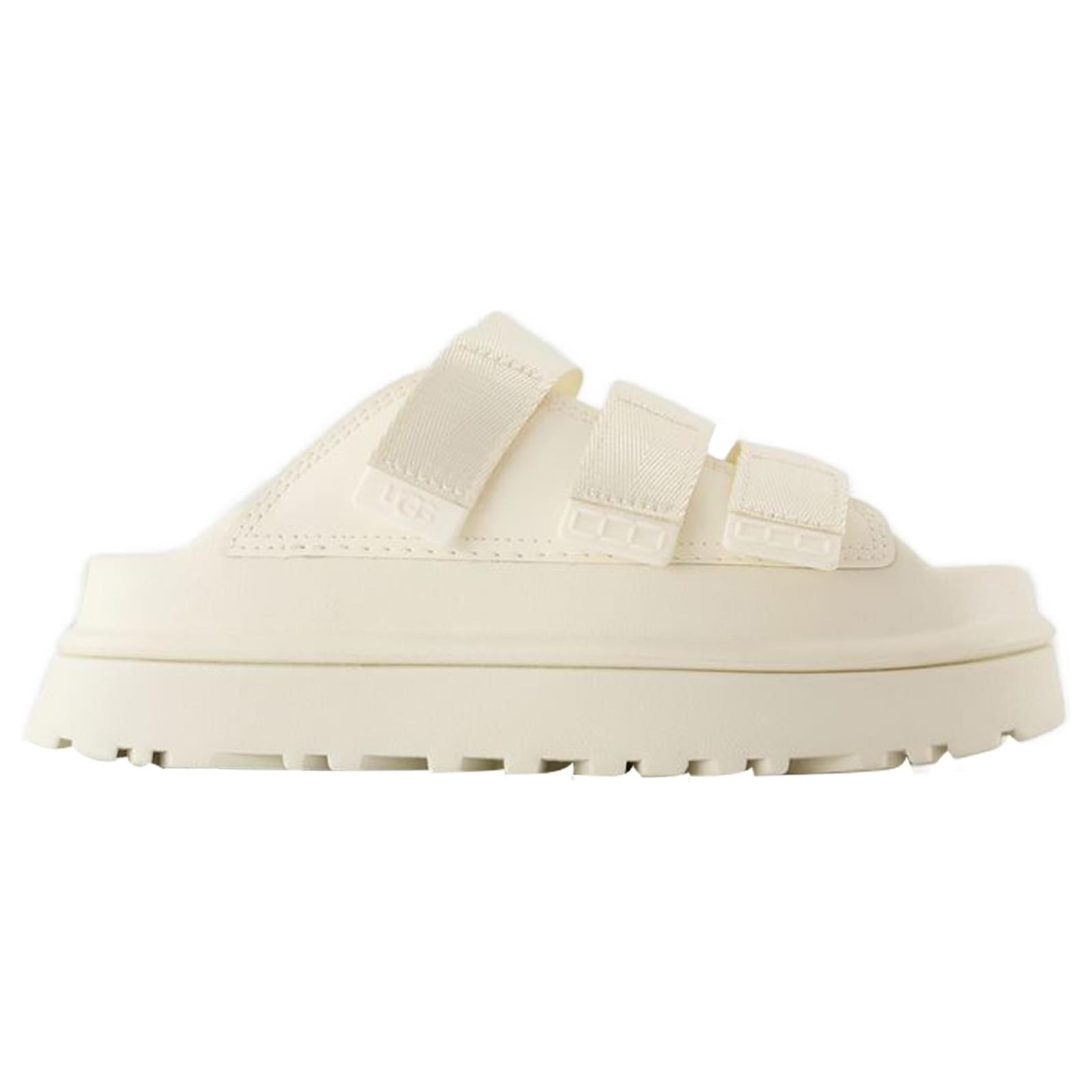 サンダル・ミュール UGG Mules W Goldenglow - UGG - Synthetic - White Mules W Goldenglow - UGG - Synthetic - White ref.2157291