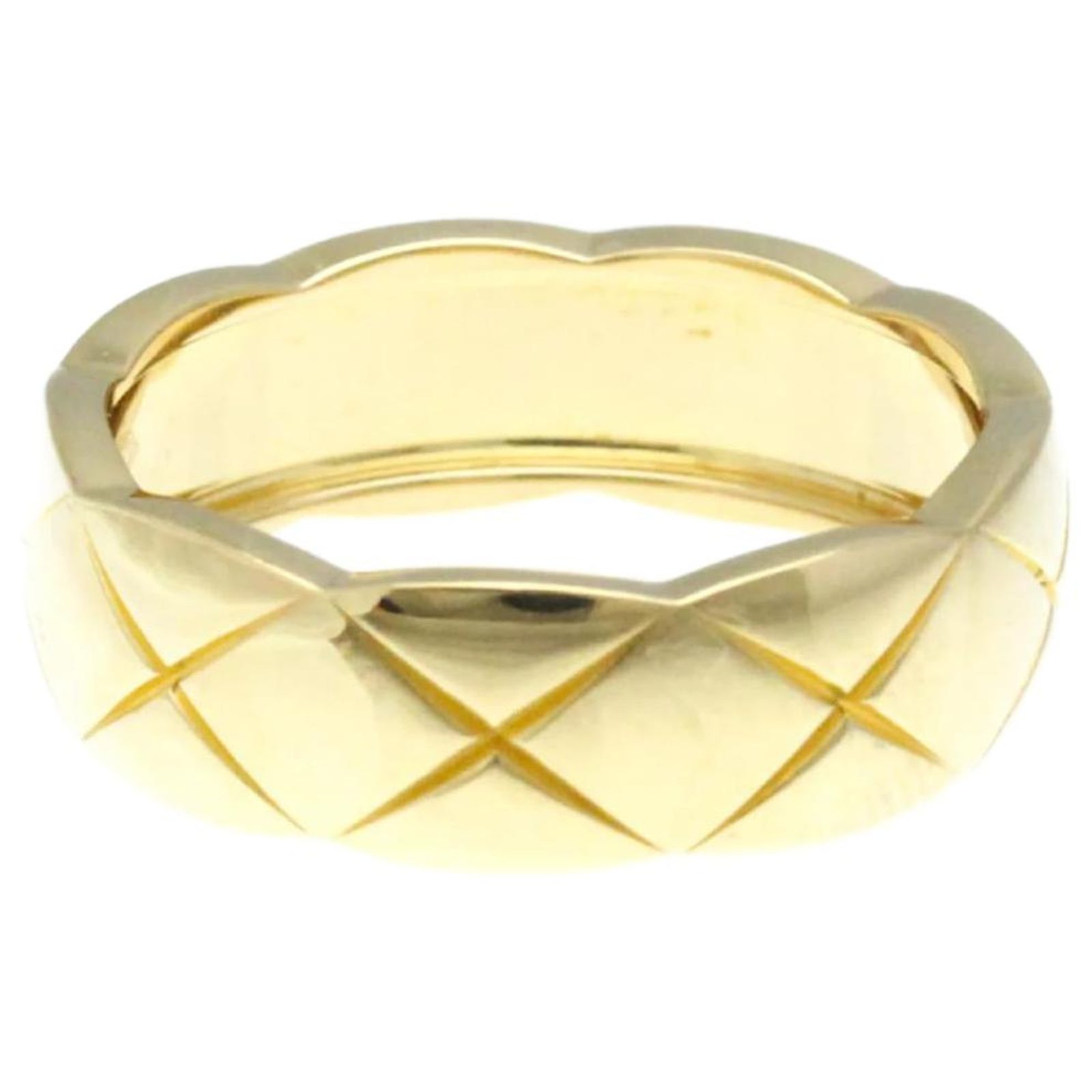 Chanel Coco Crush Medium Size Ring Golden Yellow gold ref.2158070 ...
