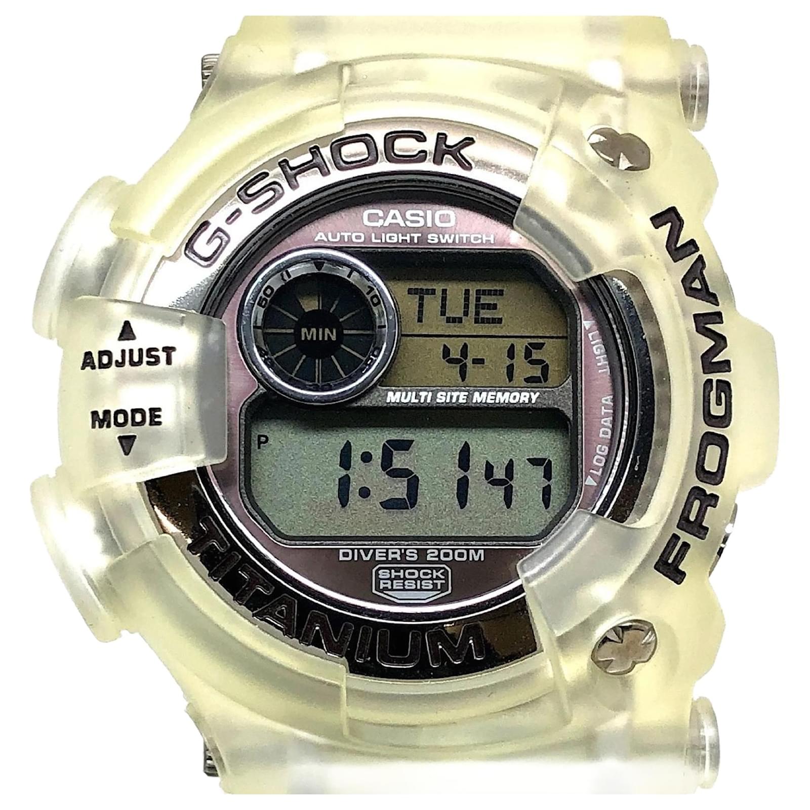 Titanium Case G Shock Dw 9900 ⭐︎G-SHOCK FROGMAN チタン製