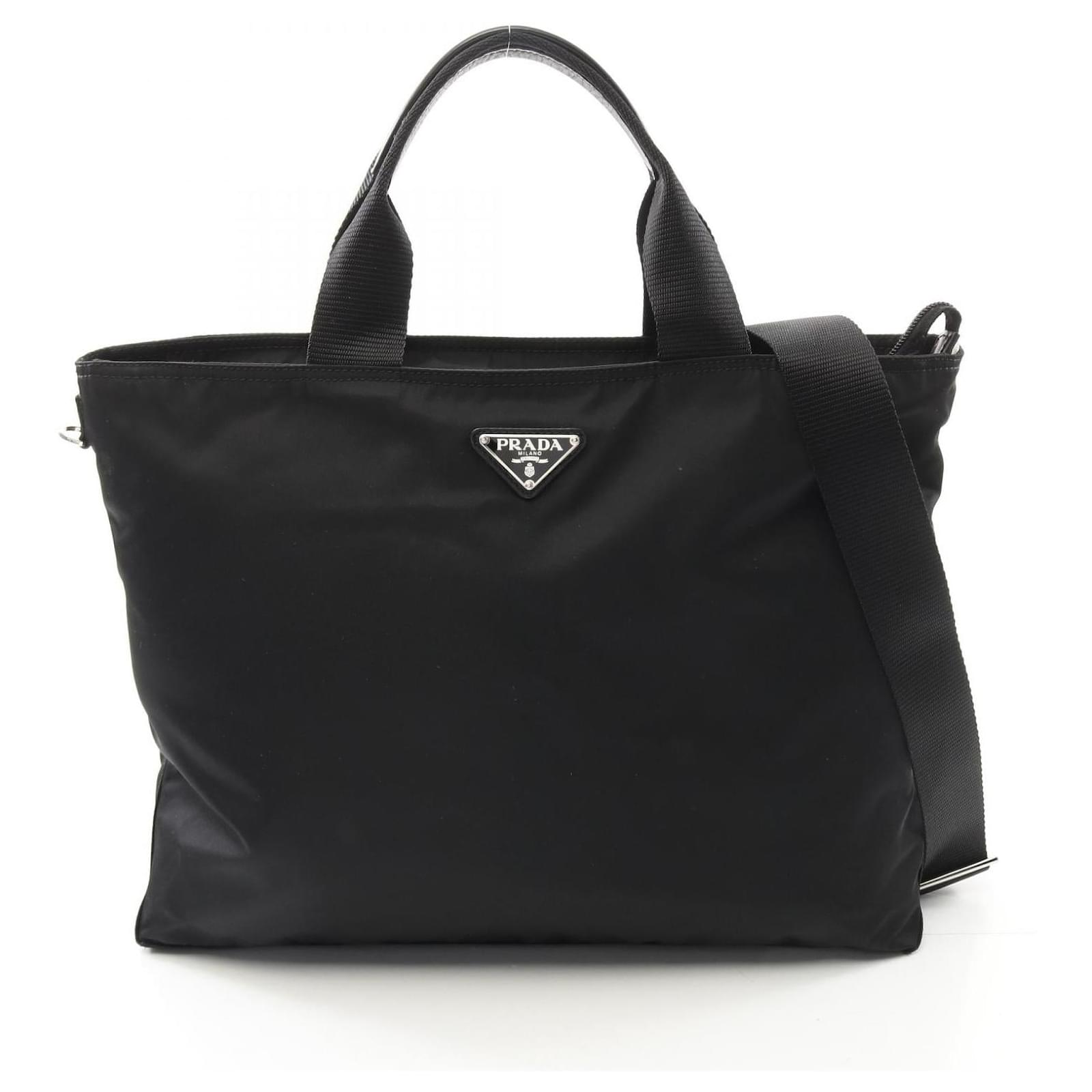 バッグ PRADA NYLON LEATHER SHOULDER TOTE BAG PRADA | Medium Bonnie Leather Shoulder Bag | Women | Lane
