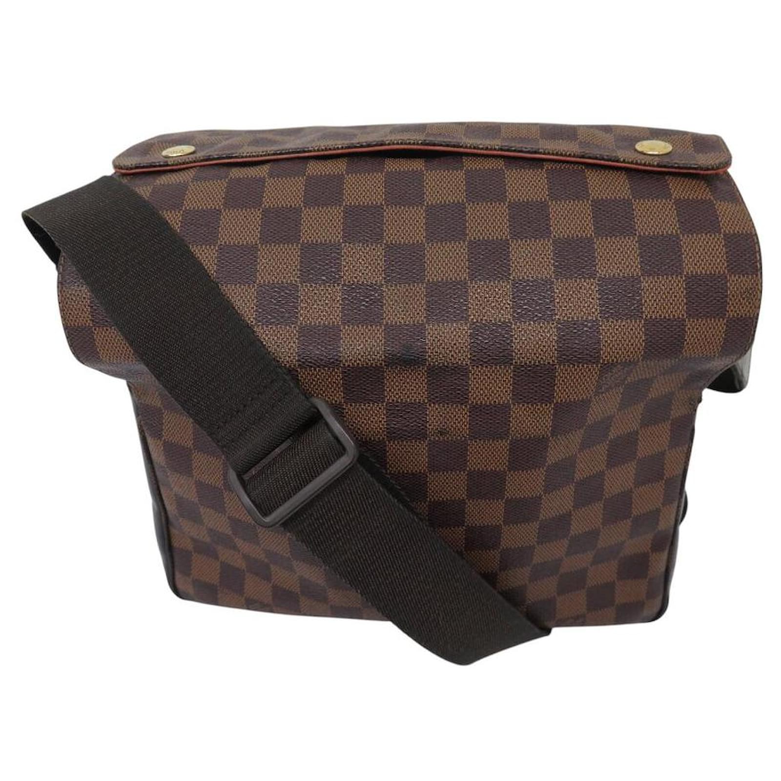 LOUIS VUITTON NAVIGLIO MESSENGER BAG N45255 DAMIER EBENE CANVAS