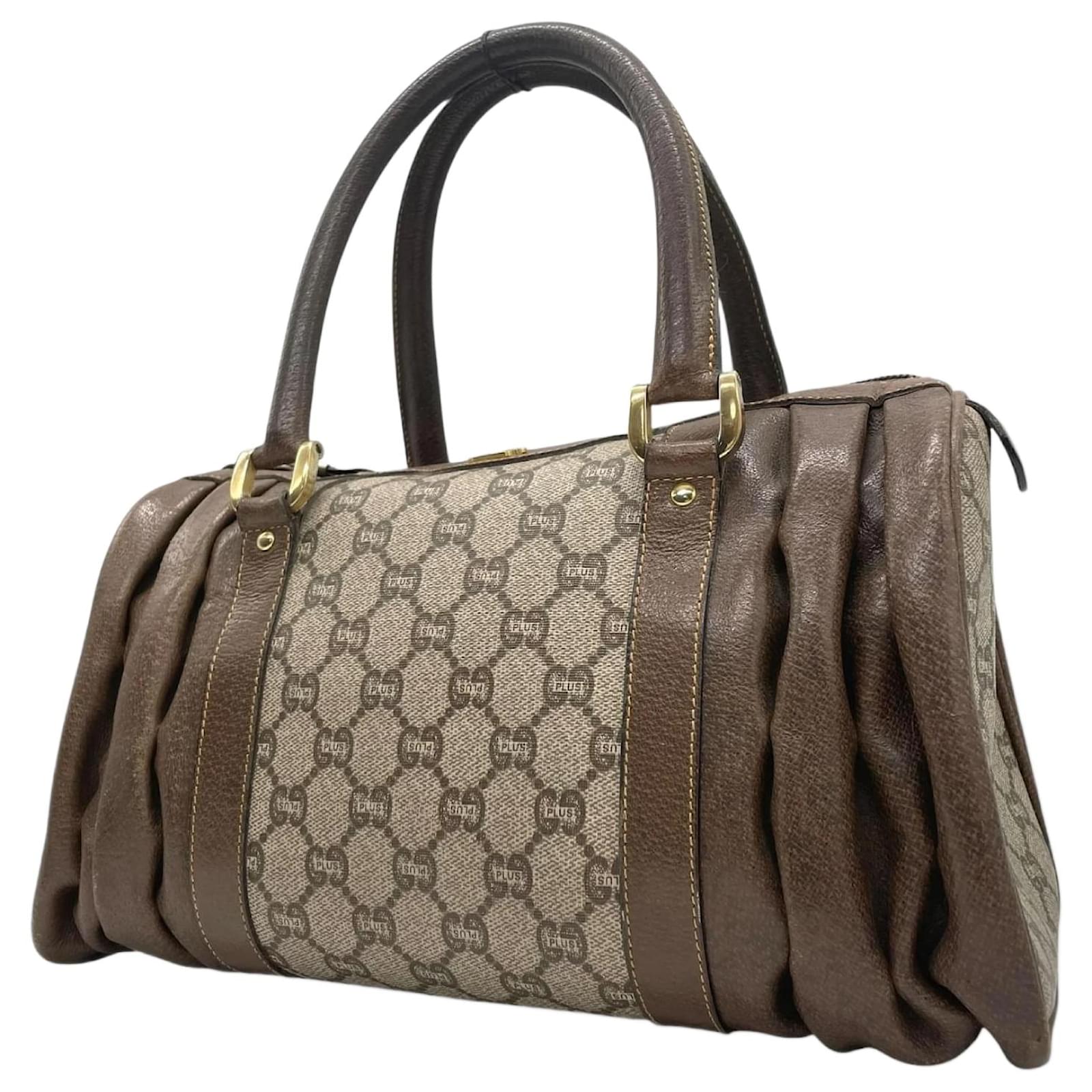 バッグ GUCCI Vintage GGPlus Mini Boston Handbag GUCCI Vintage GGPlus Mini Boston Handbag