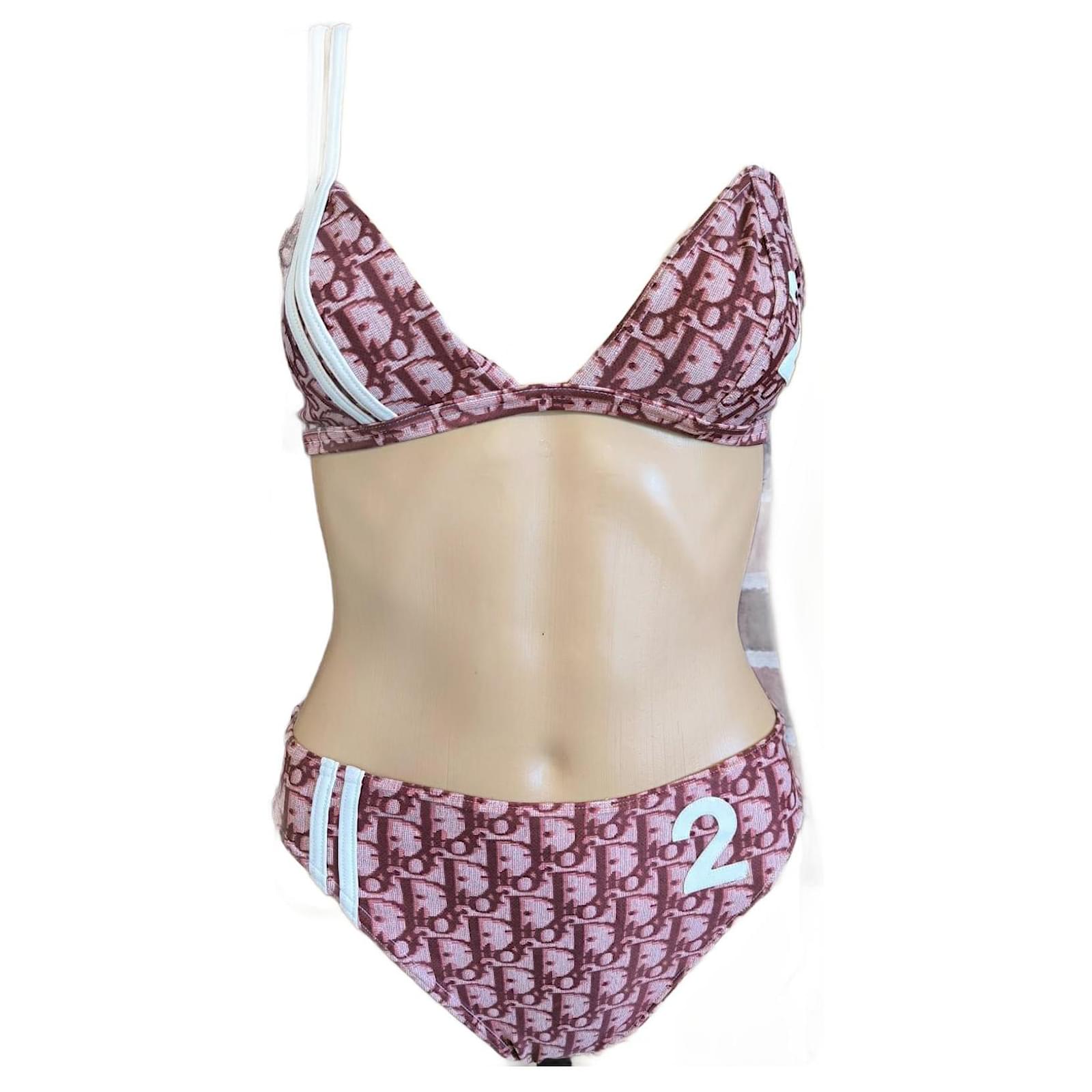 Christian Dior 2-piece Trotter monogram Dior Pink Polyamide ref