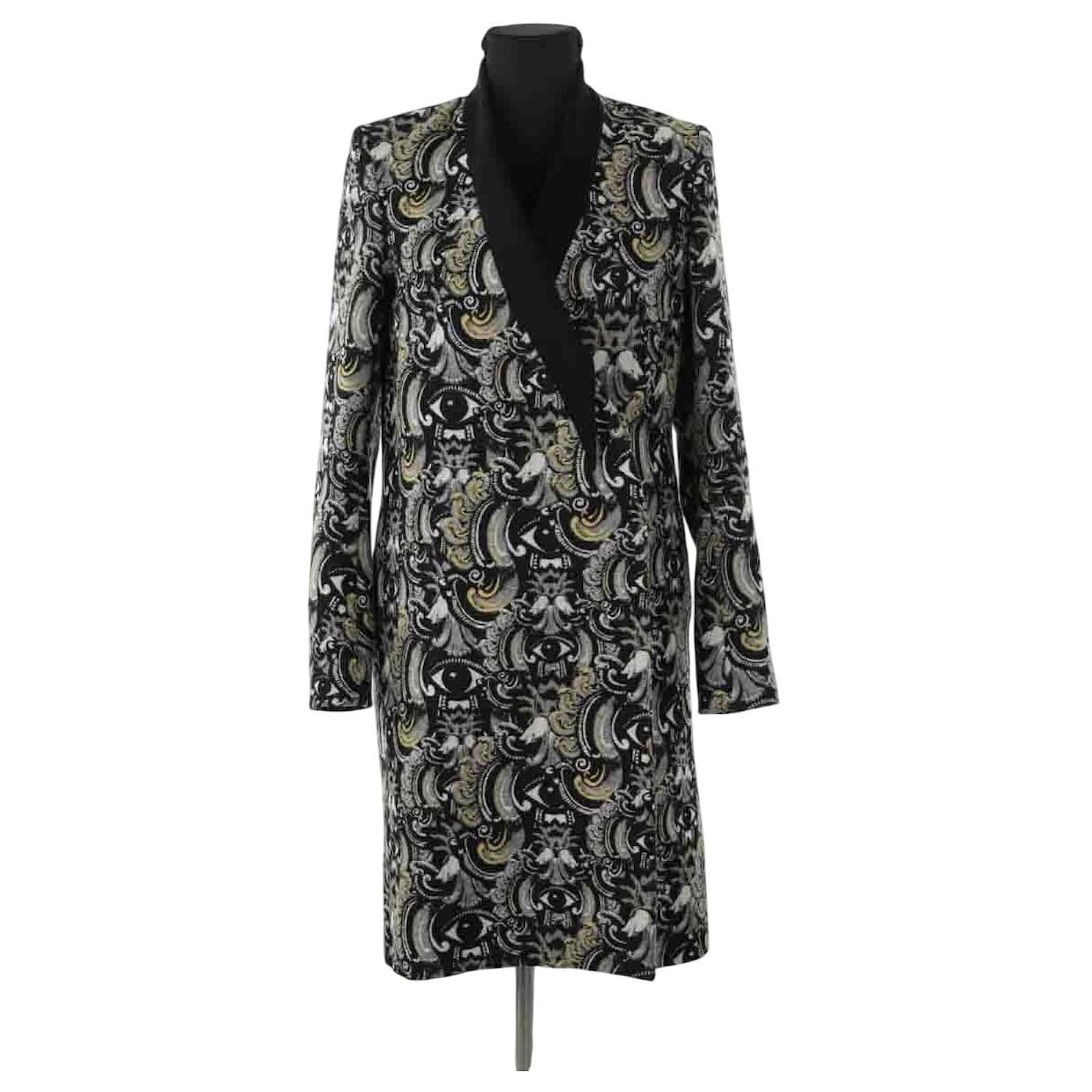 Kenzo Cappotto di lana nero Joli Closet