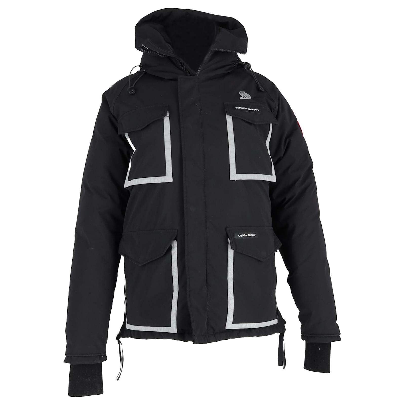 Canada Goose x OVO Parka in Black Nylon Joli Closet