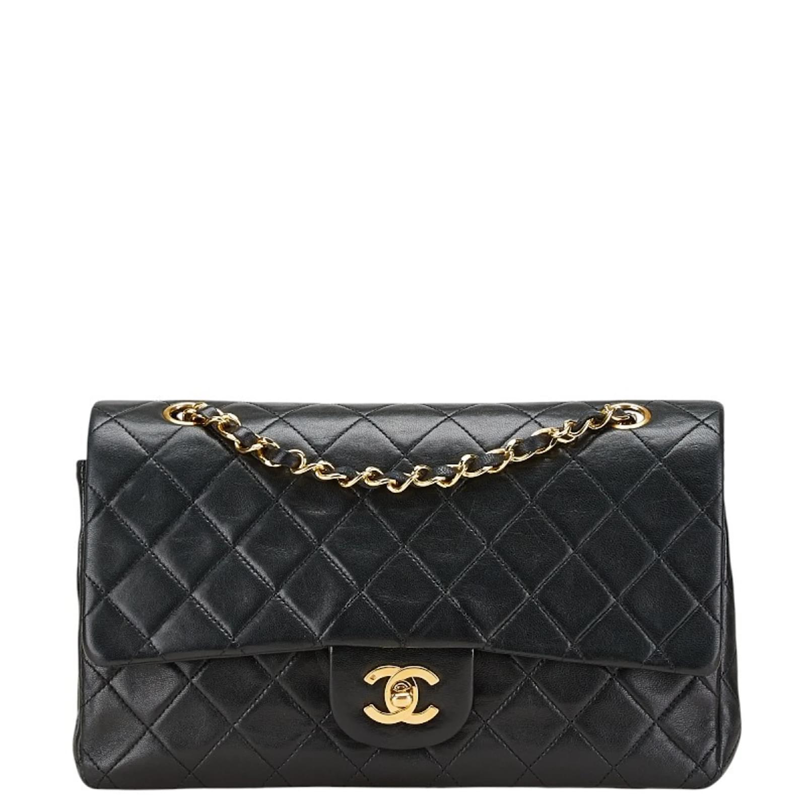 Chanel Black Matelasse Coco Mark Camera Shoulder Bag