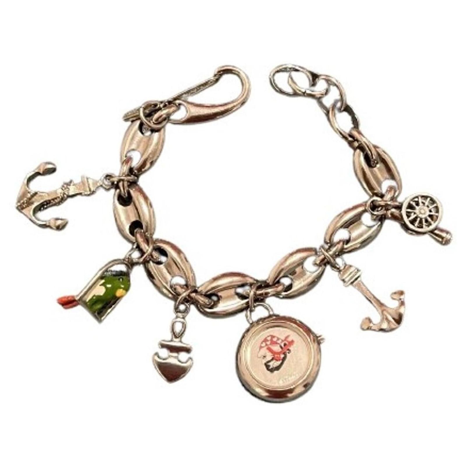 AUS DER KOLLEKTION Armband-Uhr MOSCHINO Time Pirates Silber