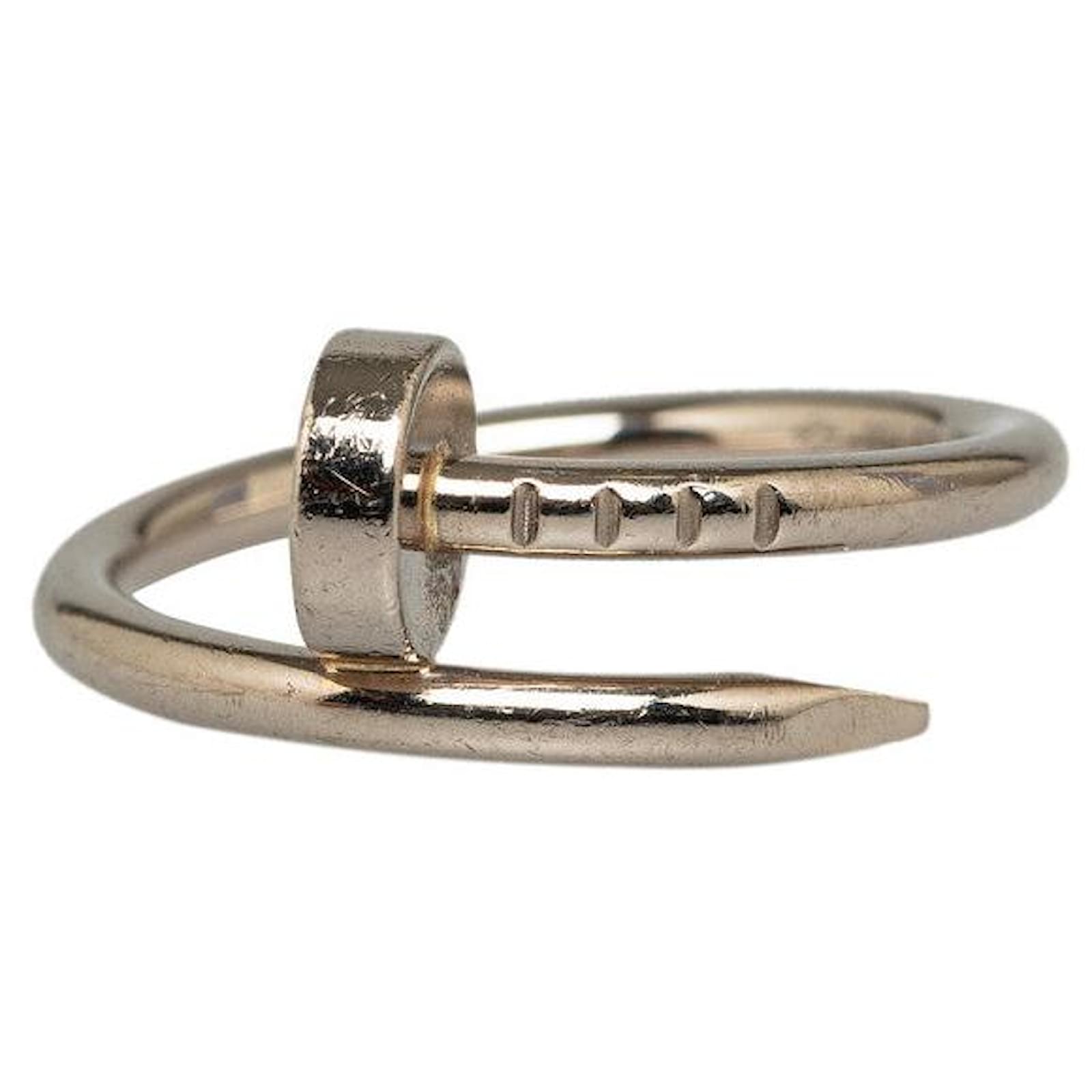 Oro Bianco Cartier Anello Juste Un Clou Anello Juste Un Clou