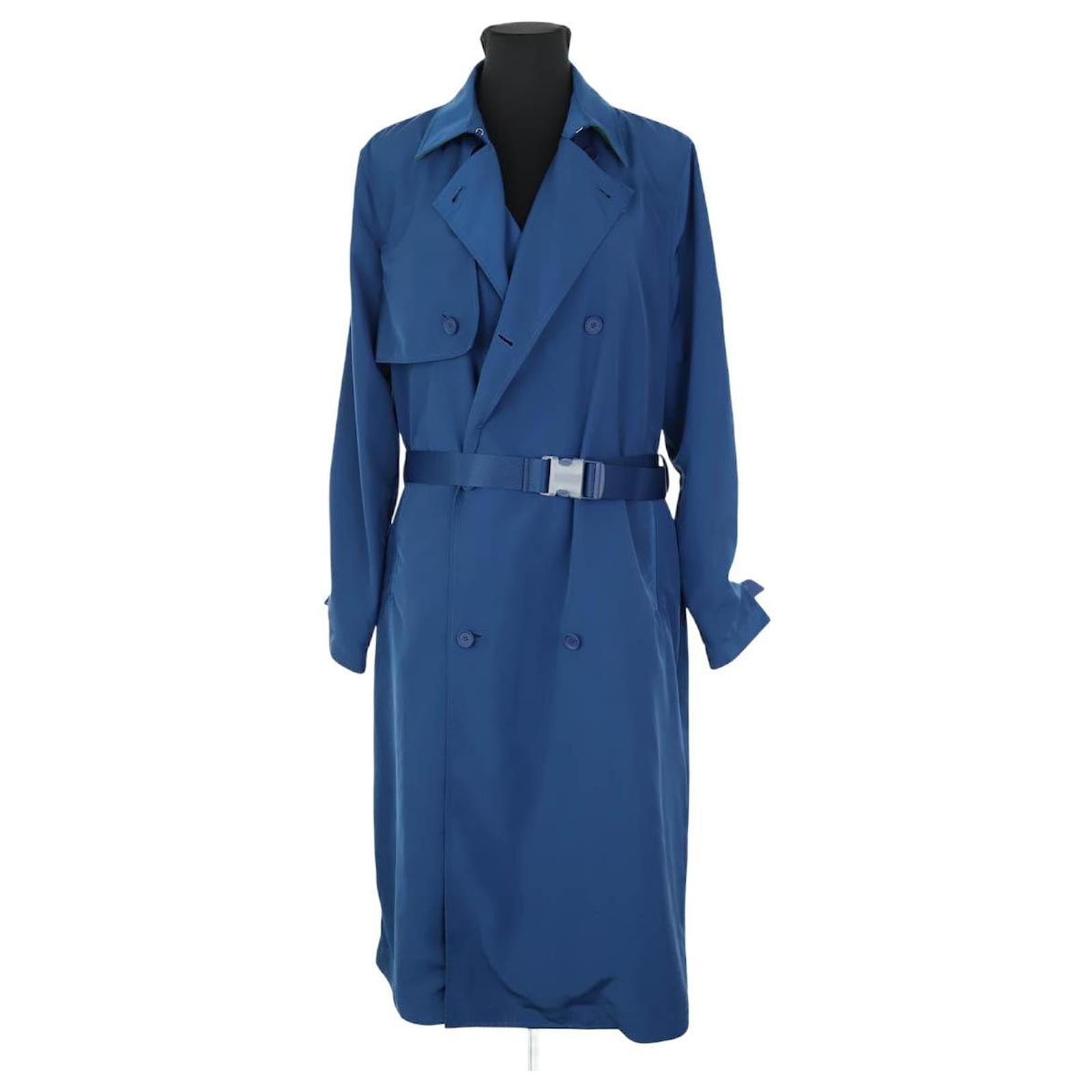 Lacoste Blauer Trenchcoat Polyester Joli Closet
