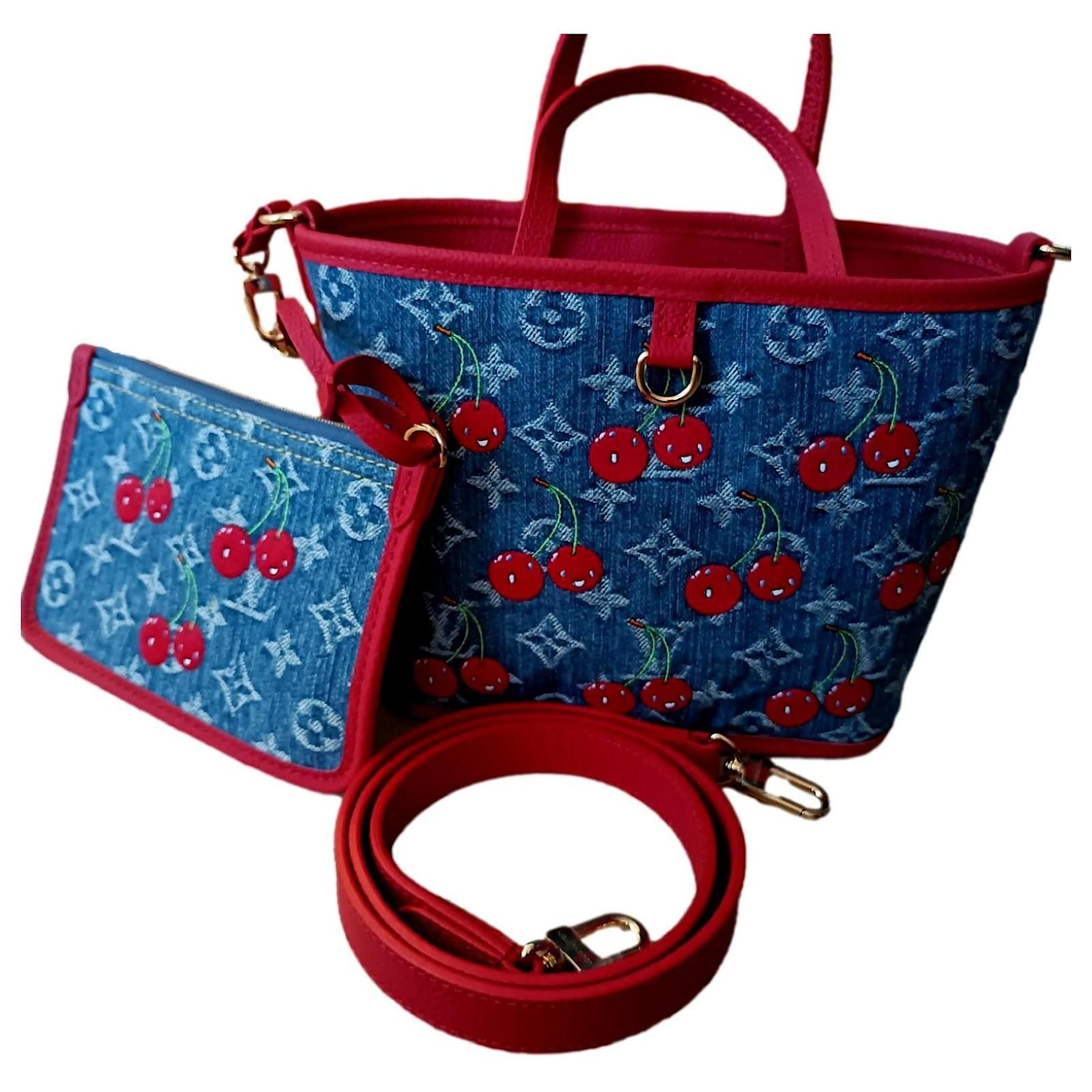 【アートを持ち歩く】LVxTM Cherry Neverfull Inside Out BB Louis Vuitton x Takashi Murakami Cherry Neverfull Inside Out