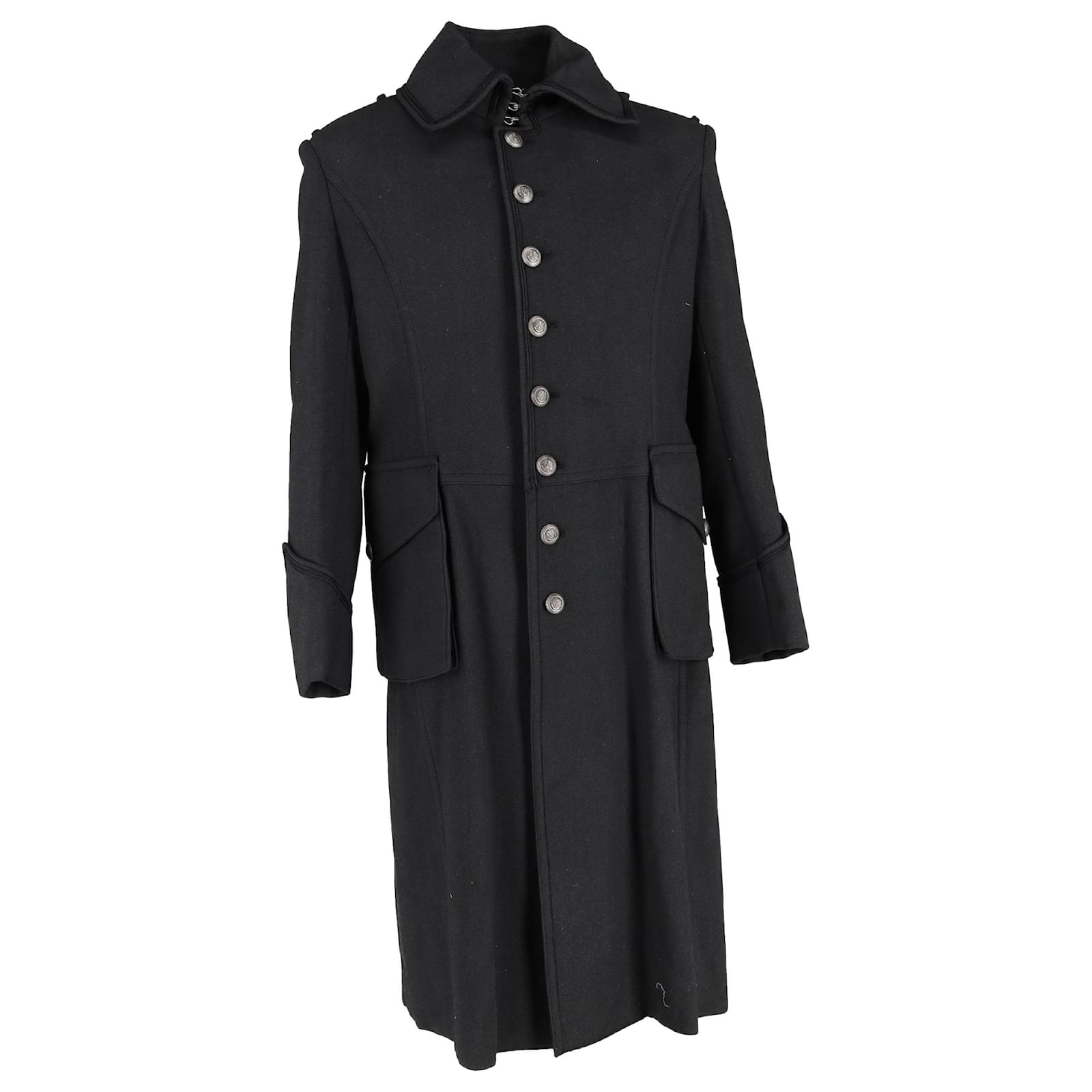 Cappotto Lungo Dolce E Gabbana Cappotti Uomo Cappotto In Pelle