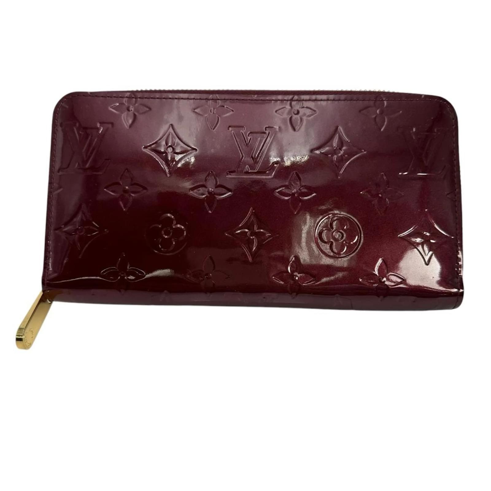 Louis Vuitton Monogram Vernis Long Wallet Patent leather ref