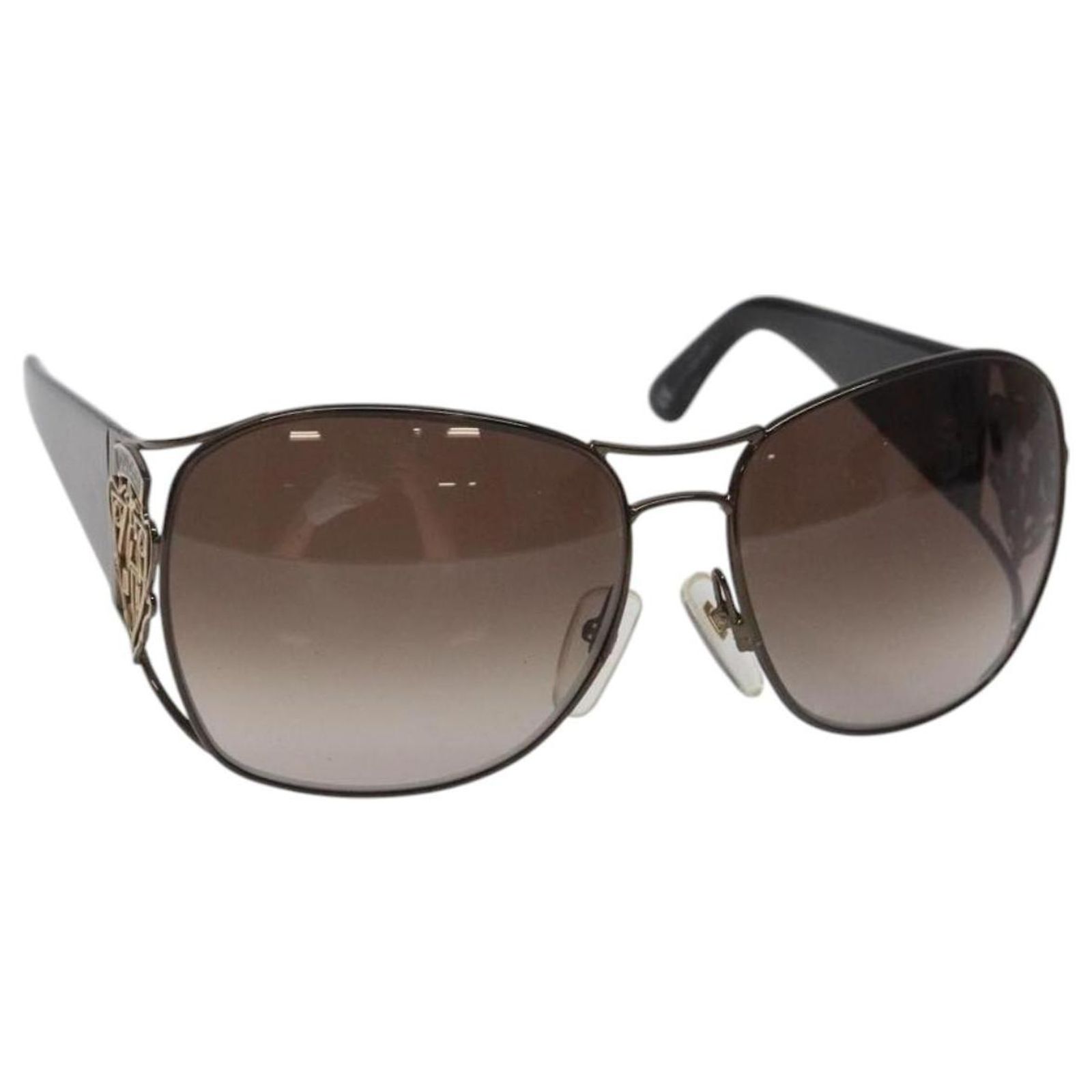 GUCCI Sunglasses plastic Brown Auth yk18726 Sunglasses Gucci Brown in Plastic - 41774167 main image 3