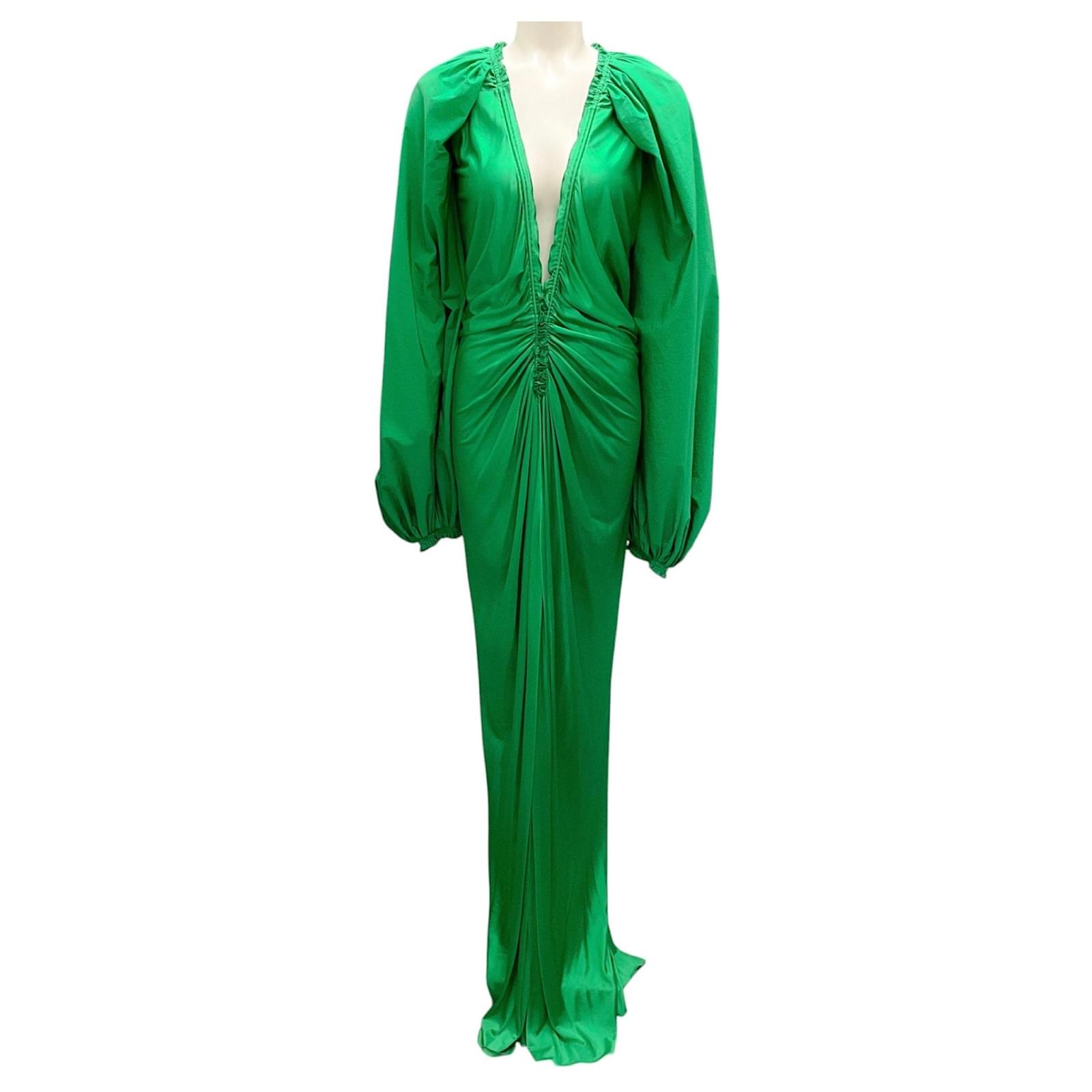 maison rabih kayrouz green dress Second hand Maison Rabih Kayrouz Dresses