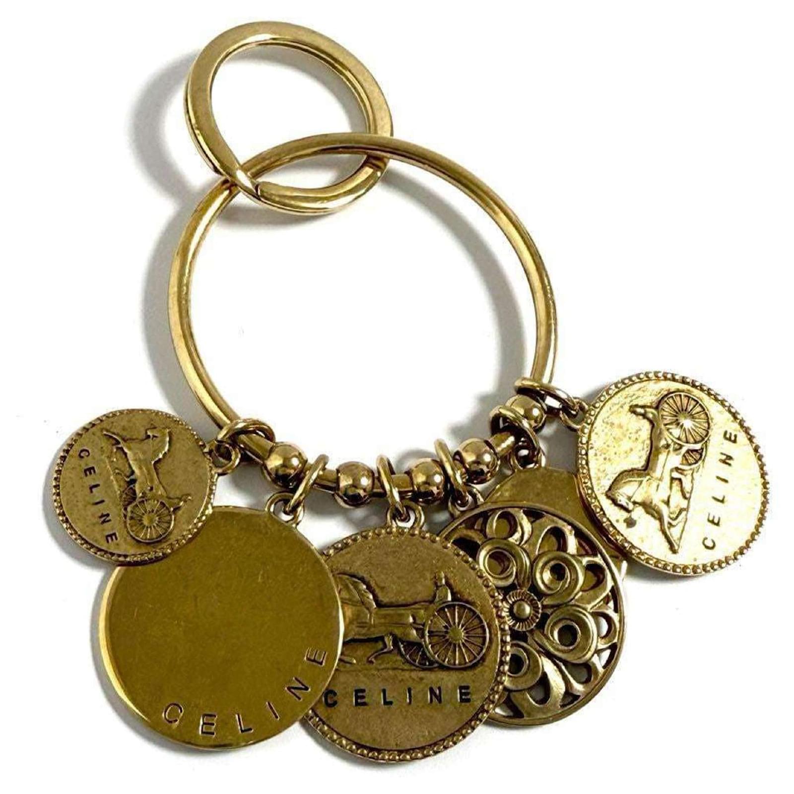 Céline Celine Vintage Keyring Bag Charm Metal ref.2210863