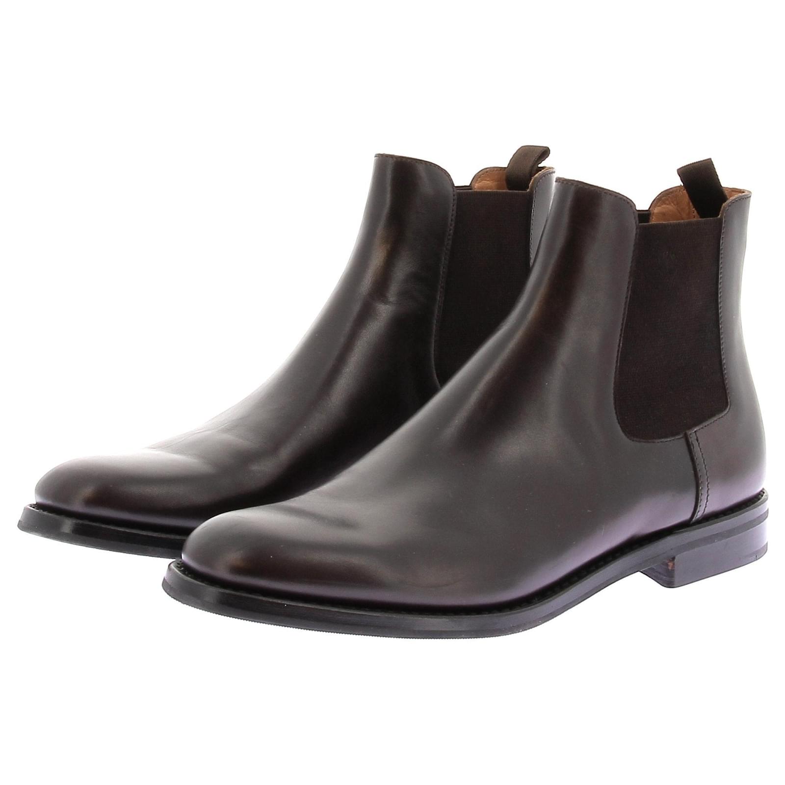 Church's Bottines en cuir Brown Leather Joli Closet
