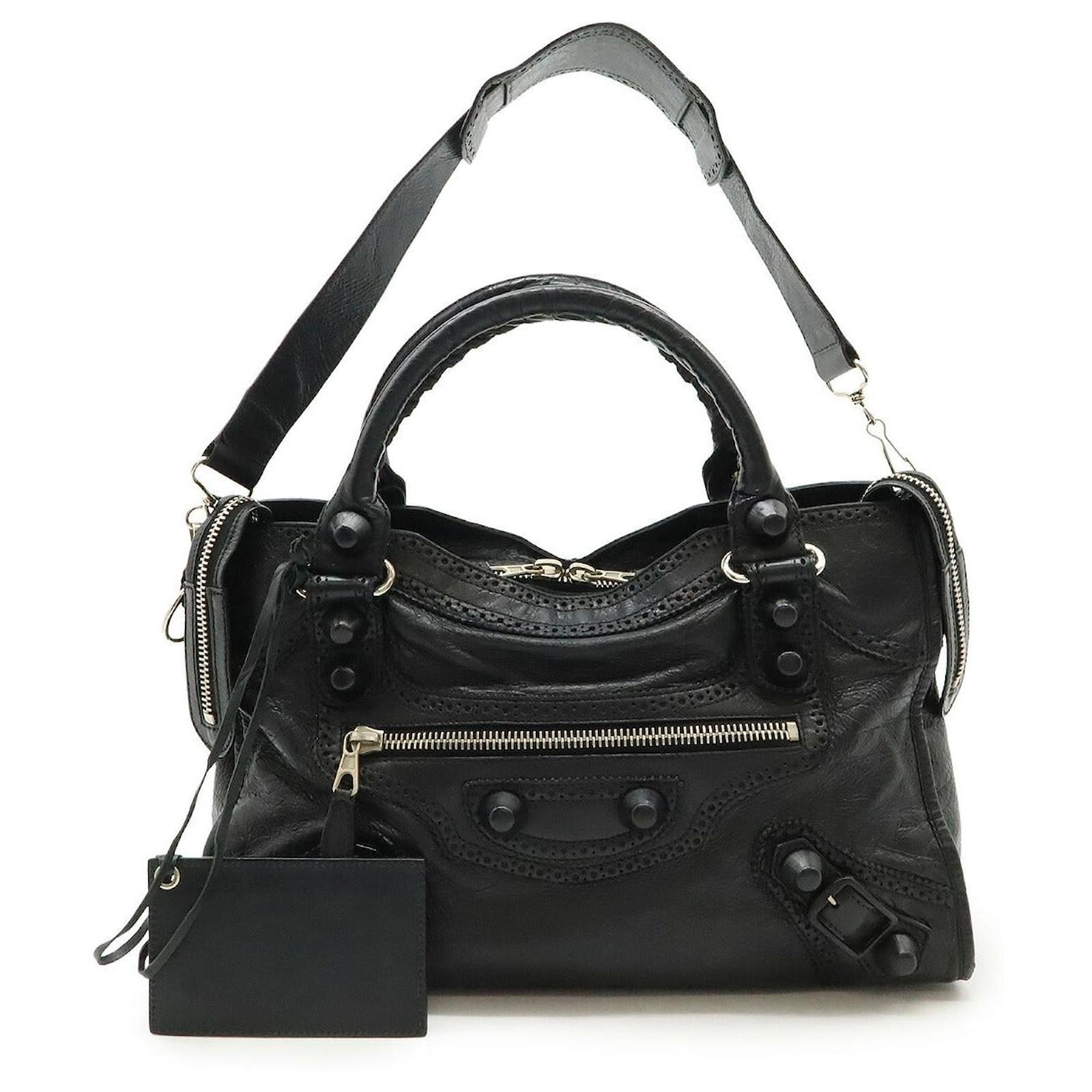 美品 Balenciaga 2way Giant City Bag Black シティ GIANT(ジャイアント) BALENCIAGA(バレンシアガ) - 海外通販のBUYMA