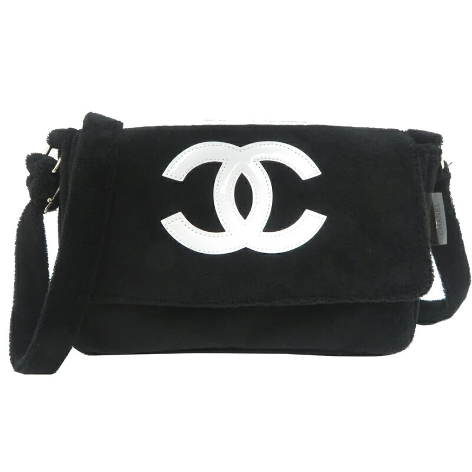 Chanel Precision Women's Shoulder Bag Black Faux fur ref.JC2224552