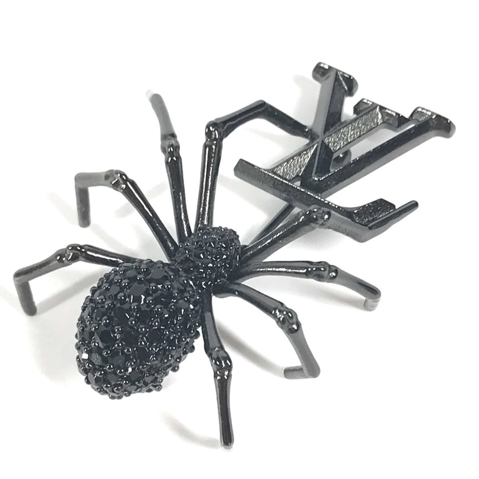 Louis Vuitton MP3397 Spider Brooch Black Metal ref.2228061 (Sold