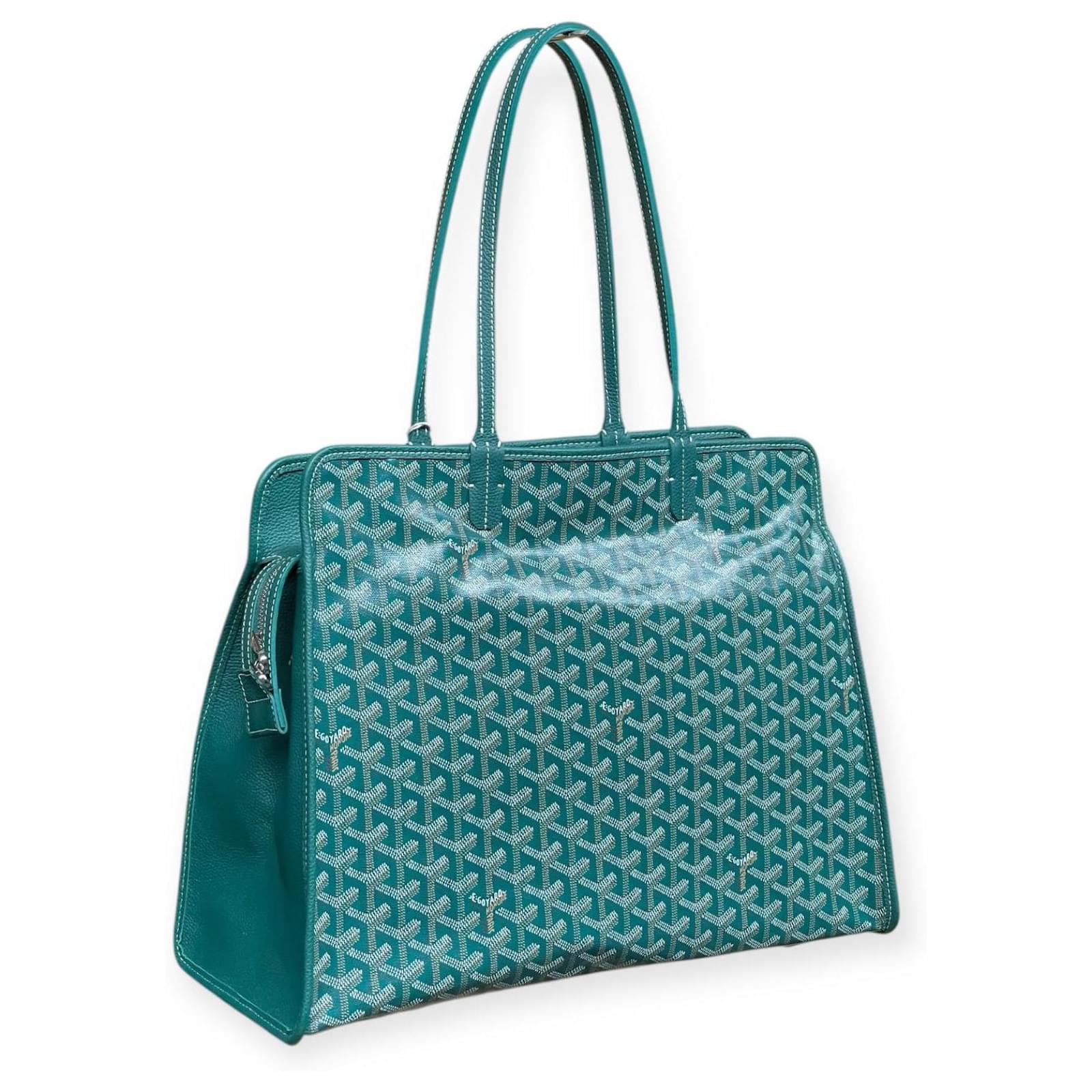 Goyard Hardy PM Tasche Grün Leinwand Joli Closet