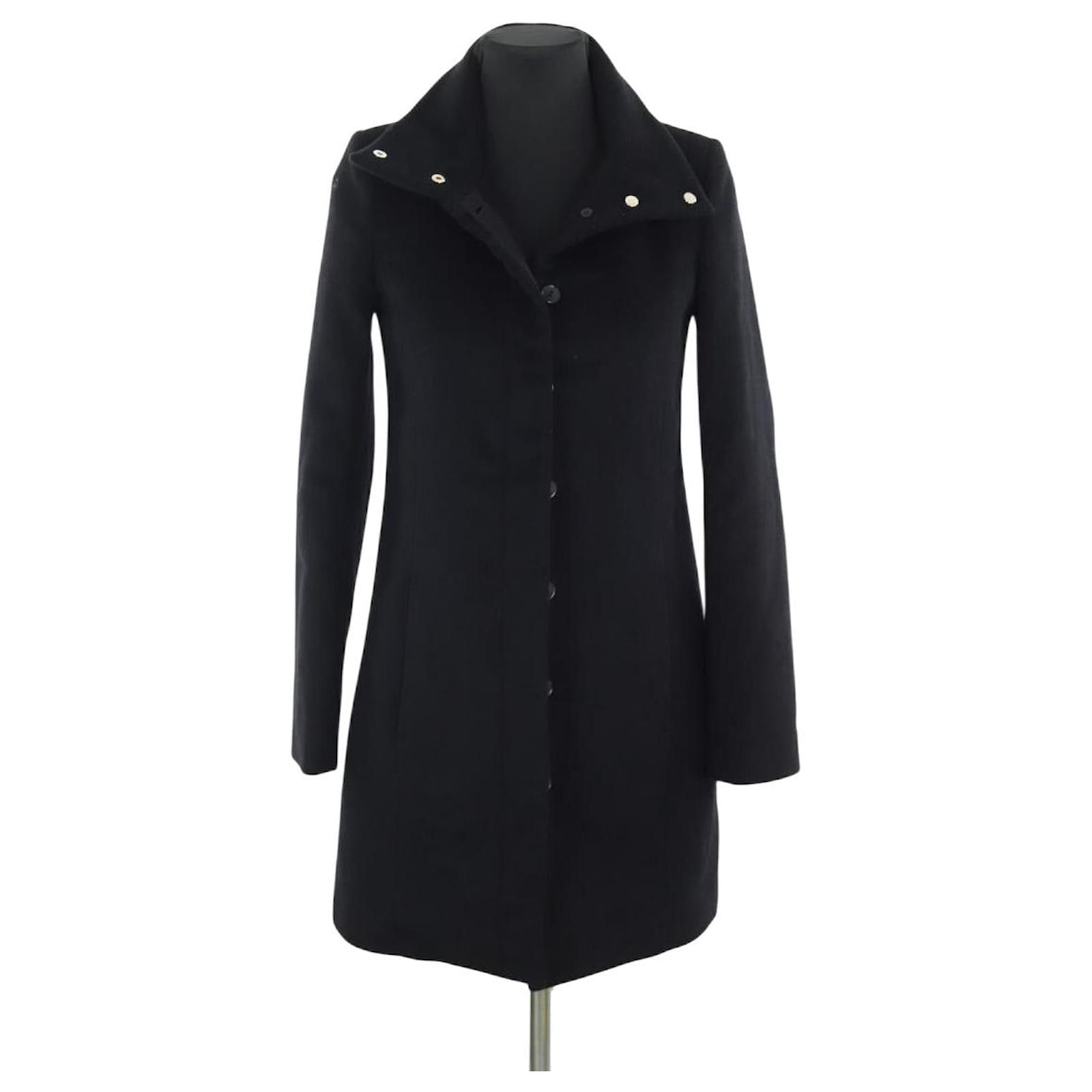 Cappotto Nero Collezione Cappotti Patrizia Pepe Patrizia Pepe