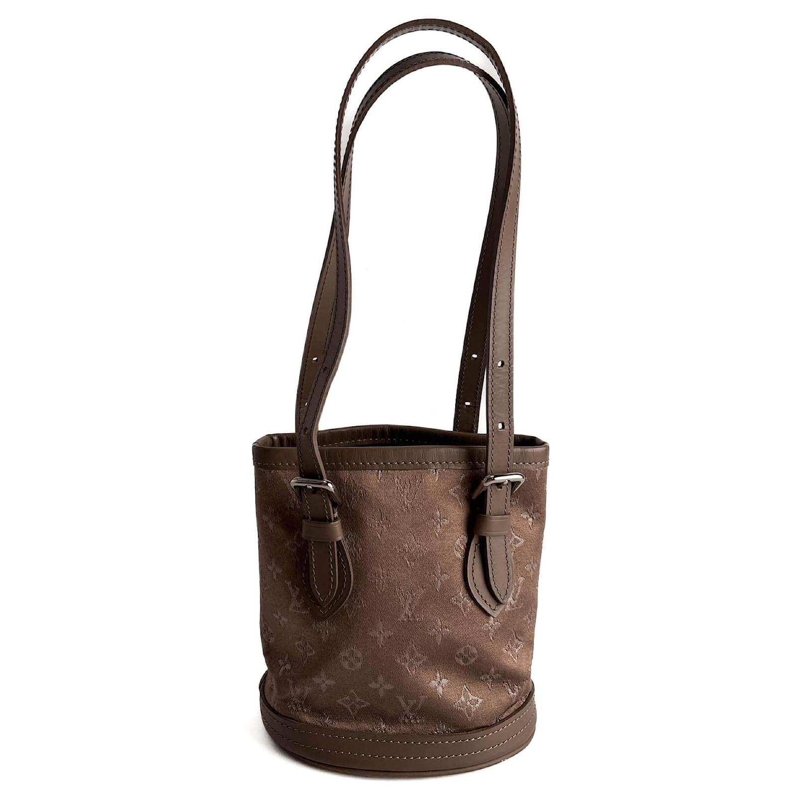 Borsa Secchiello Bucket Bag Borsa Borsa Sacchetto Raso Louis