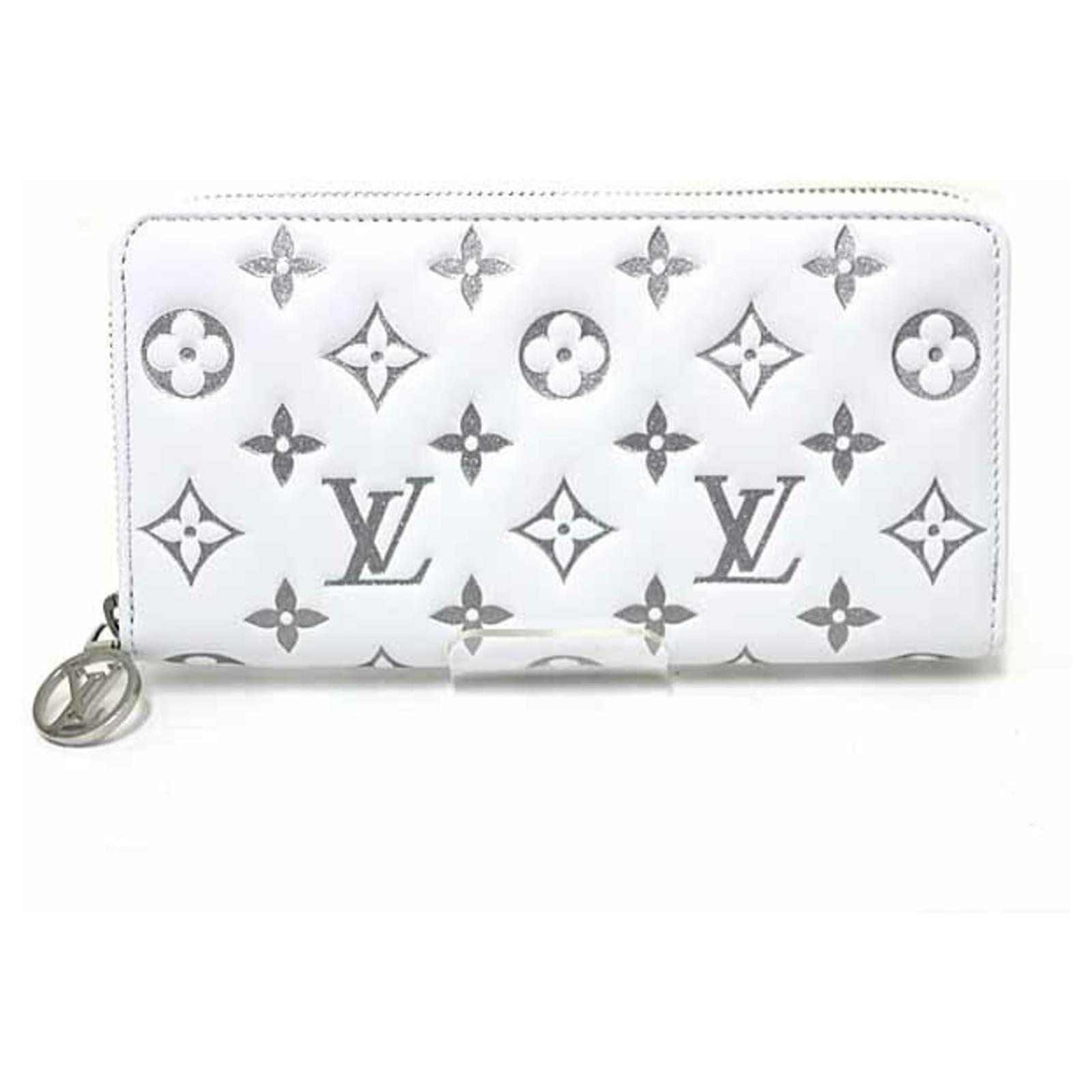 Louis Vuitton Japan Exclusive LV SKI Zippy Wallet White Leather