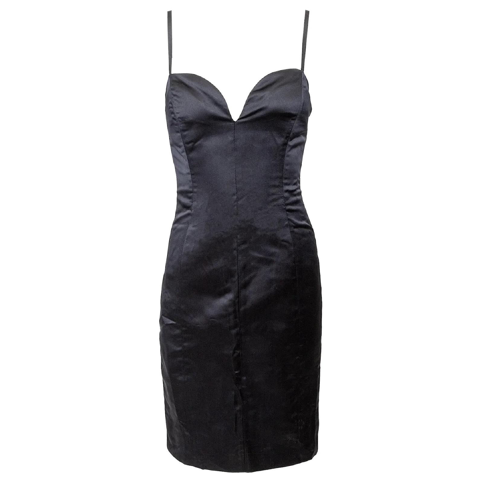 Yves Saint Laurent Mini Dress Black ref.2239235 - Joli Closet
