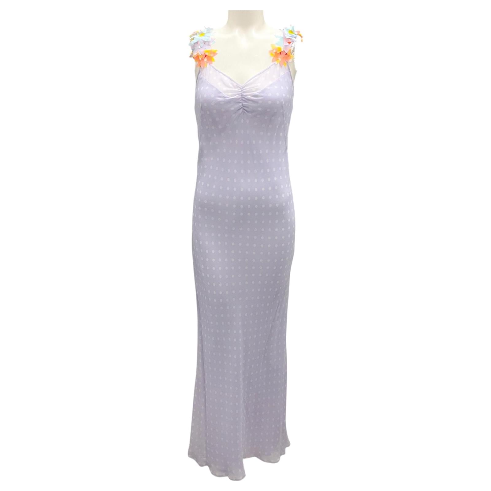 petite dresses evening Moschino Couture Cruise Me Baby Silk Dress - '90s | Luxury Vintage
