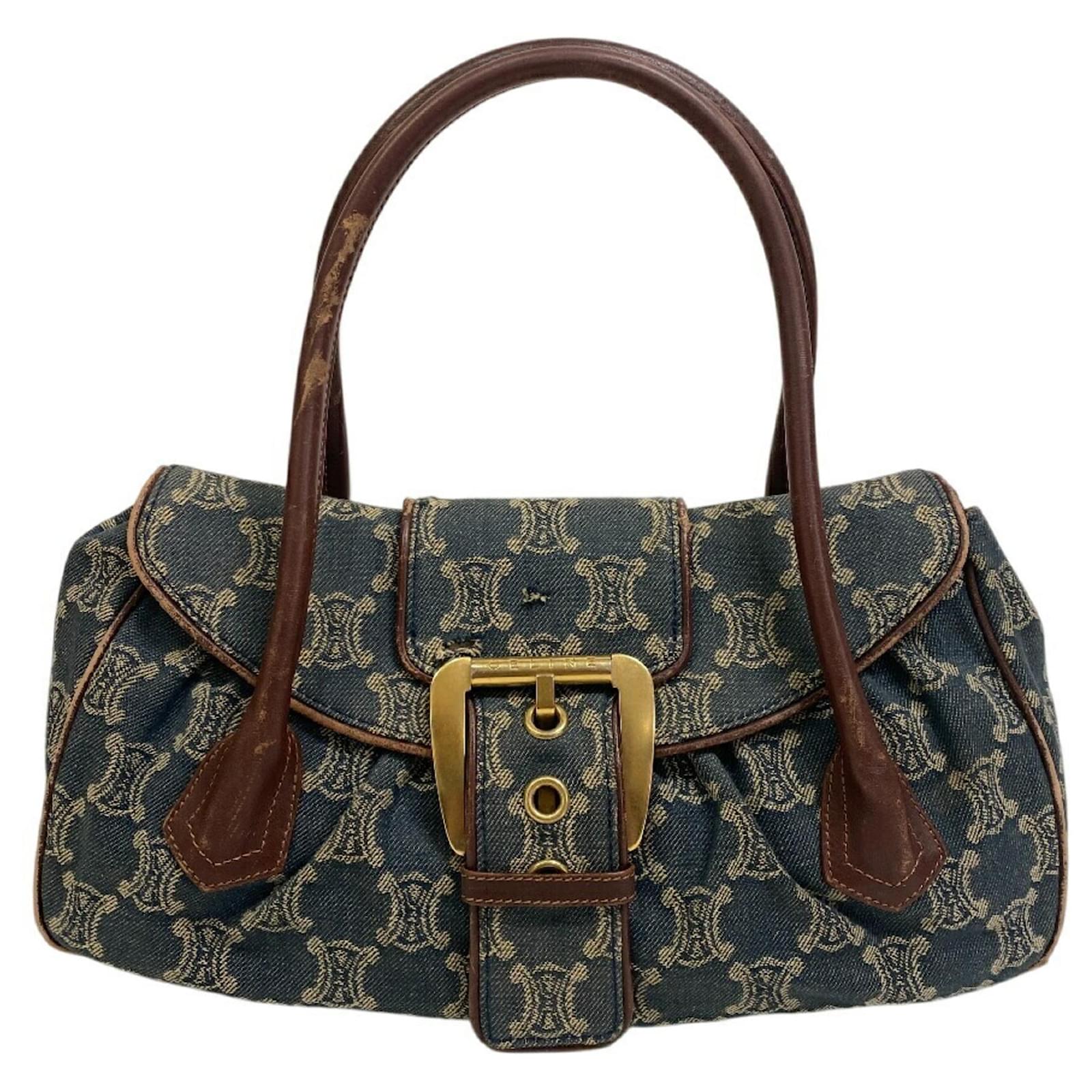 バッグ celine denim macadam Shoulder Bag Celine Macadam Shoulder Bag in Denim – Eleven13 Studios