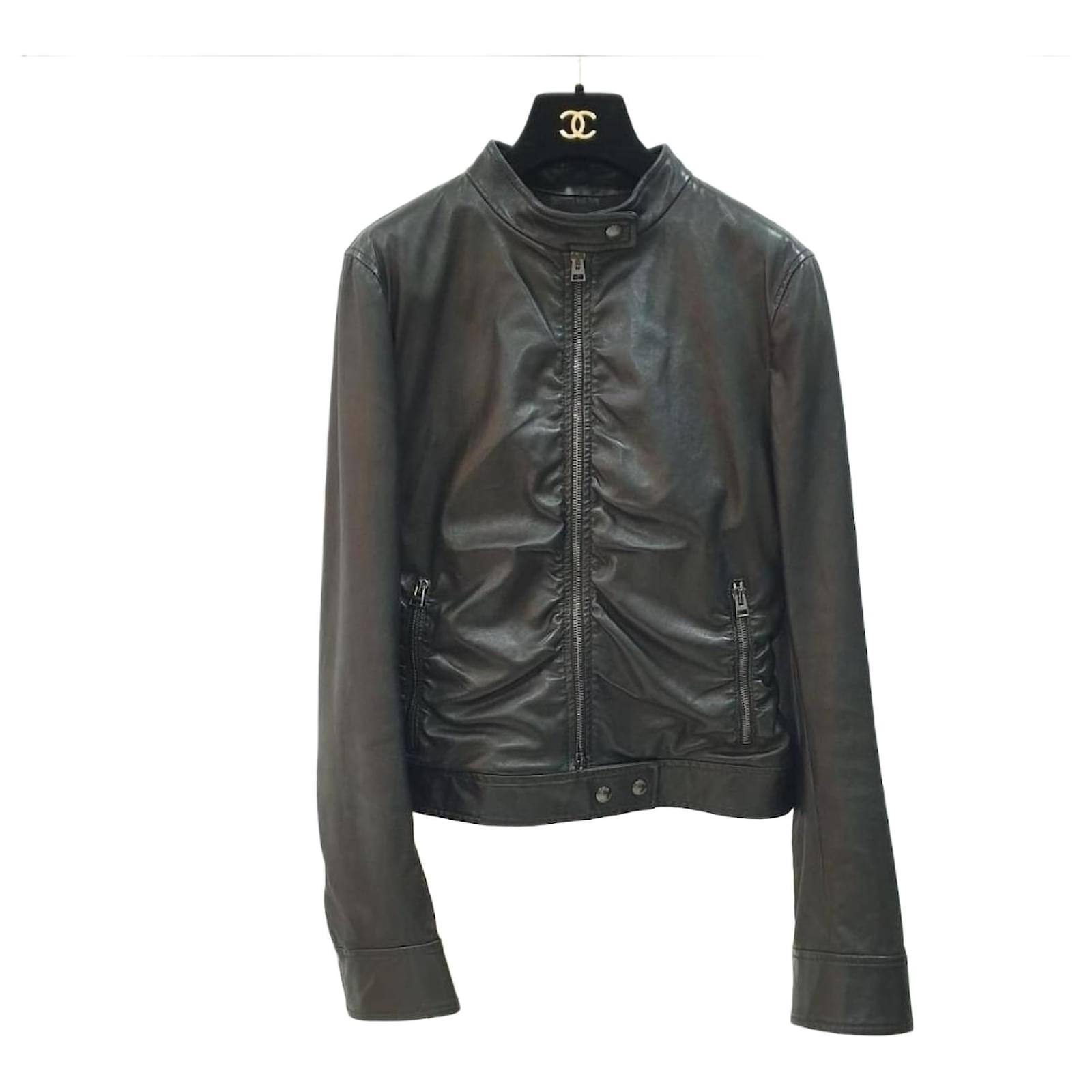 ボトムスその他 Tom Ford Fitted Lamb Leather Jacket With Spear Lapels Tom Ford Fitted Lamb Leather Jacket With Spear Lapels Blazer