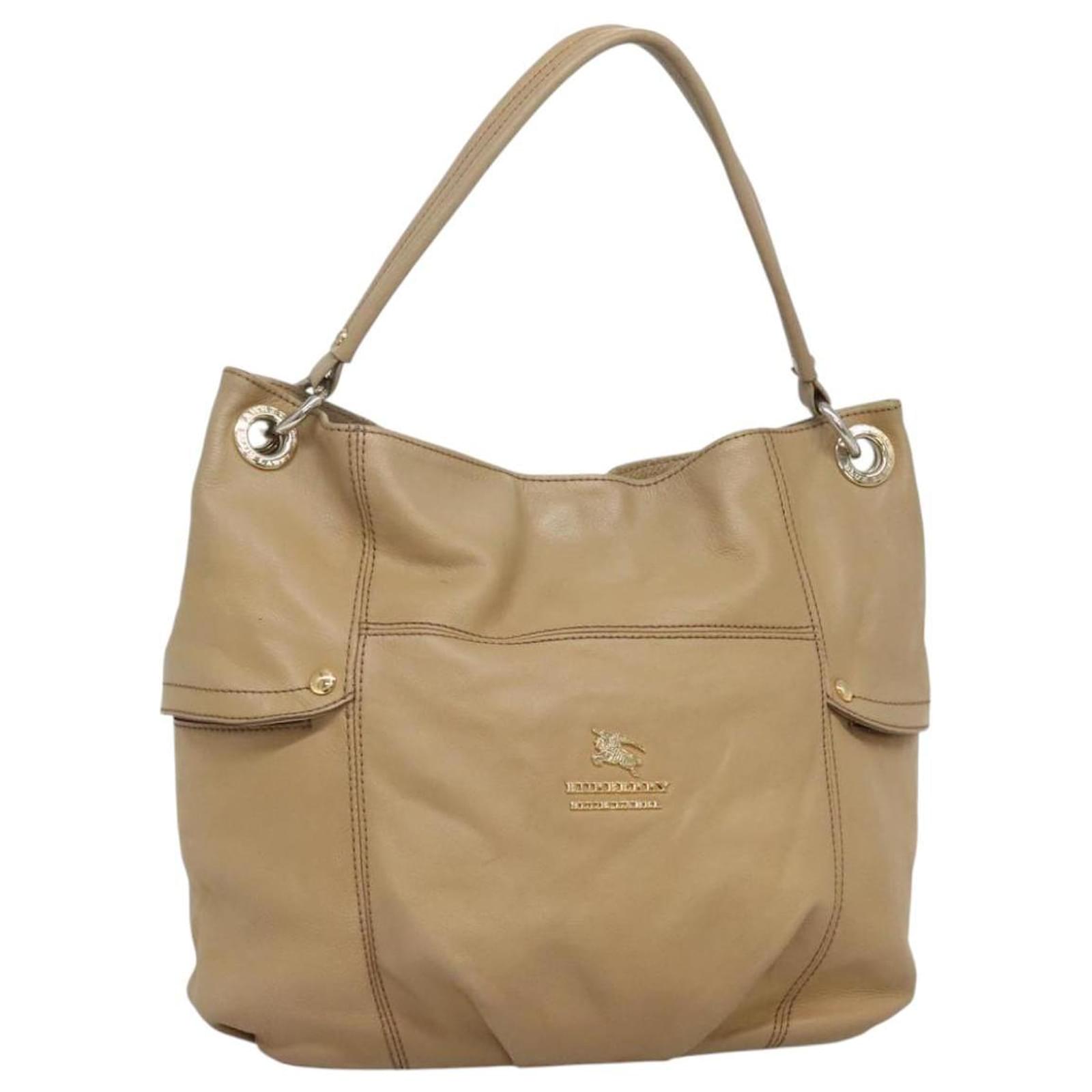 BURBERRY BLUE LABEL ショルダーバッグ ベージュ BURBERRY BLUE LABEL バーバリーブルーレーベル バッグ