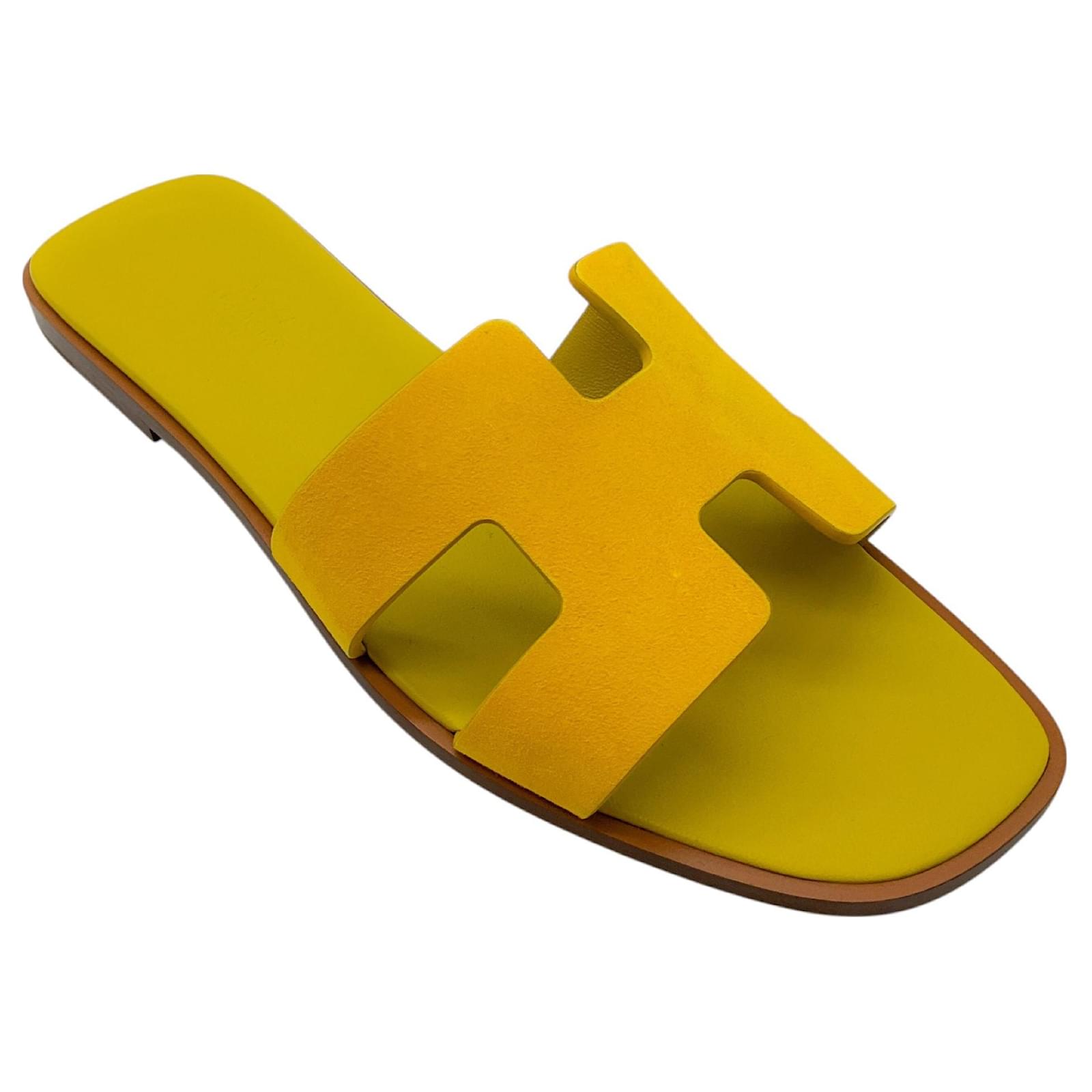 hermes oran yellow