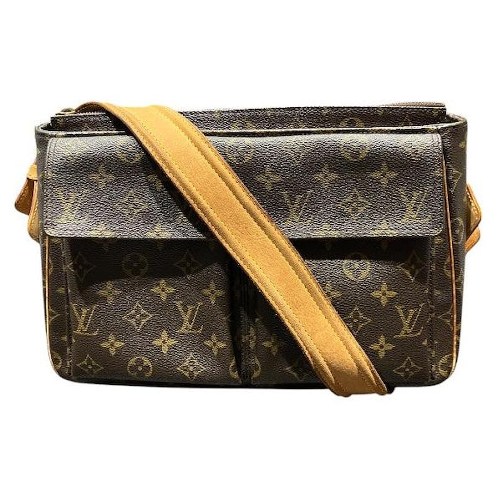 Louis Vuitton VIVA-CITE Monogram 2way bag Brown Cloth ref