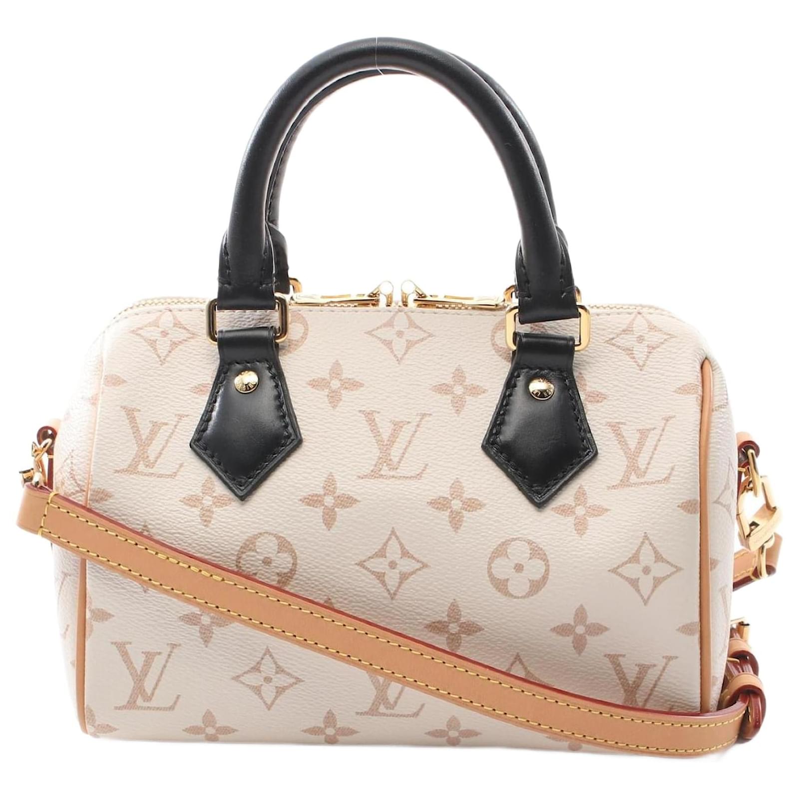 Borsa a Spalla in Speedy in Tela Rivestita in PVC Louis