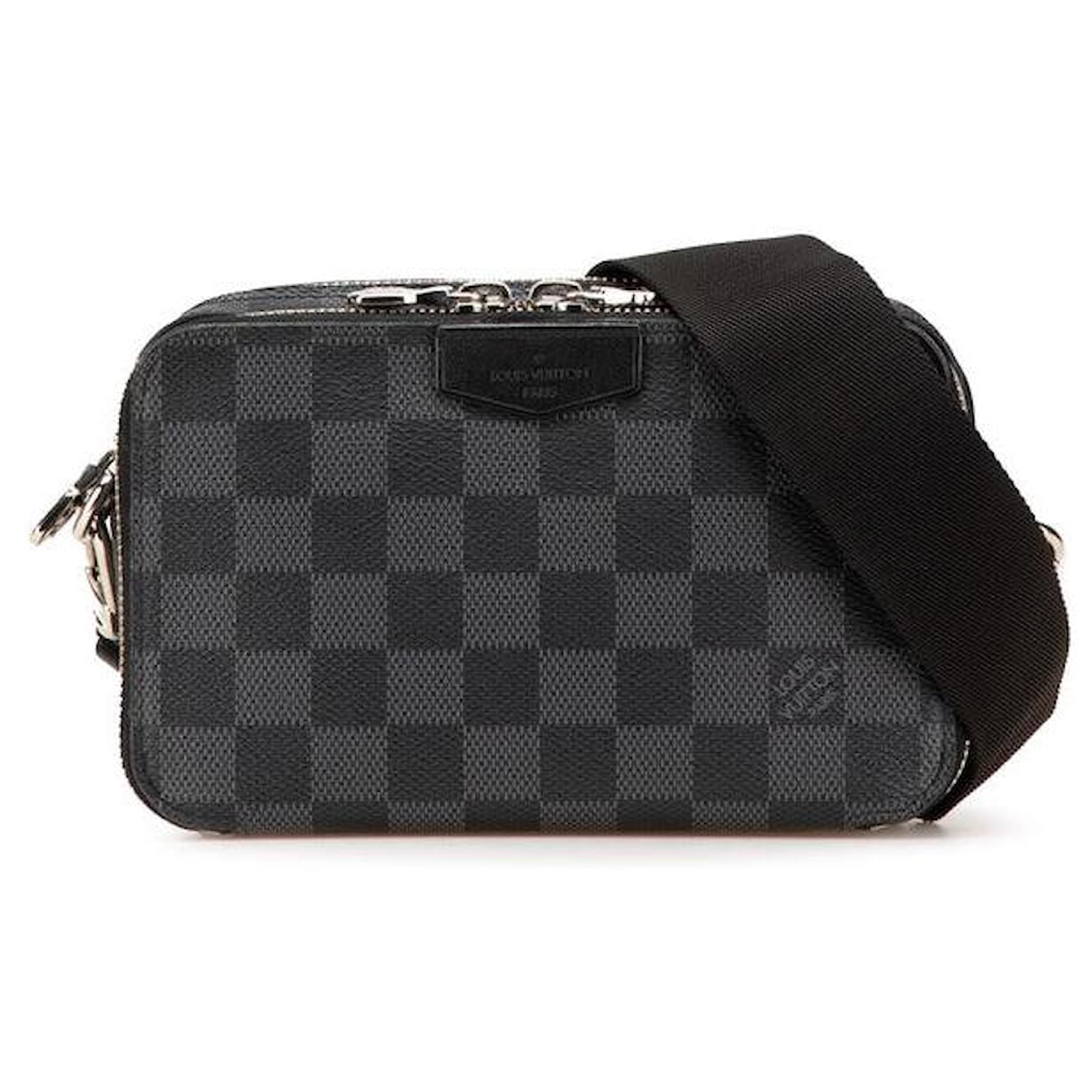 Louis Vuitton Damier Graphite Alpha Wearable Wallet Shoulder Bag