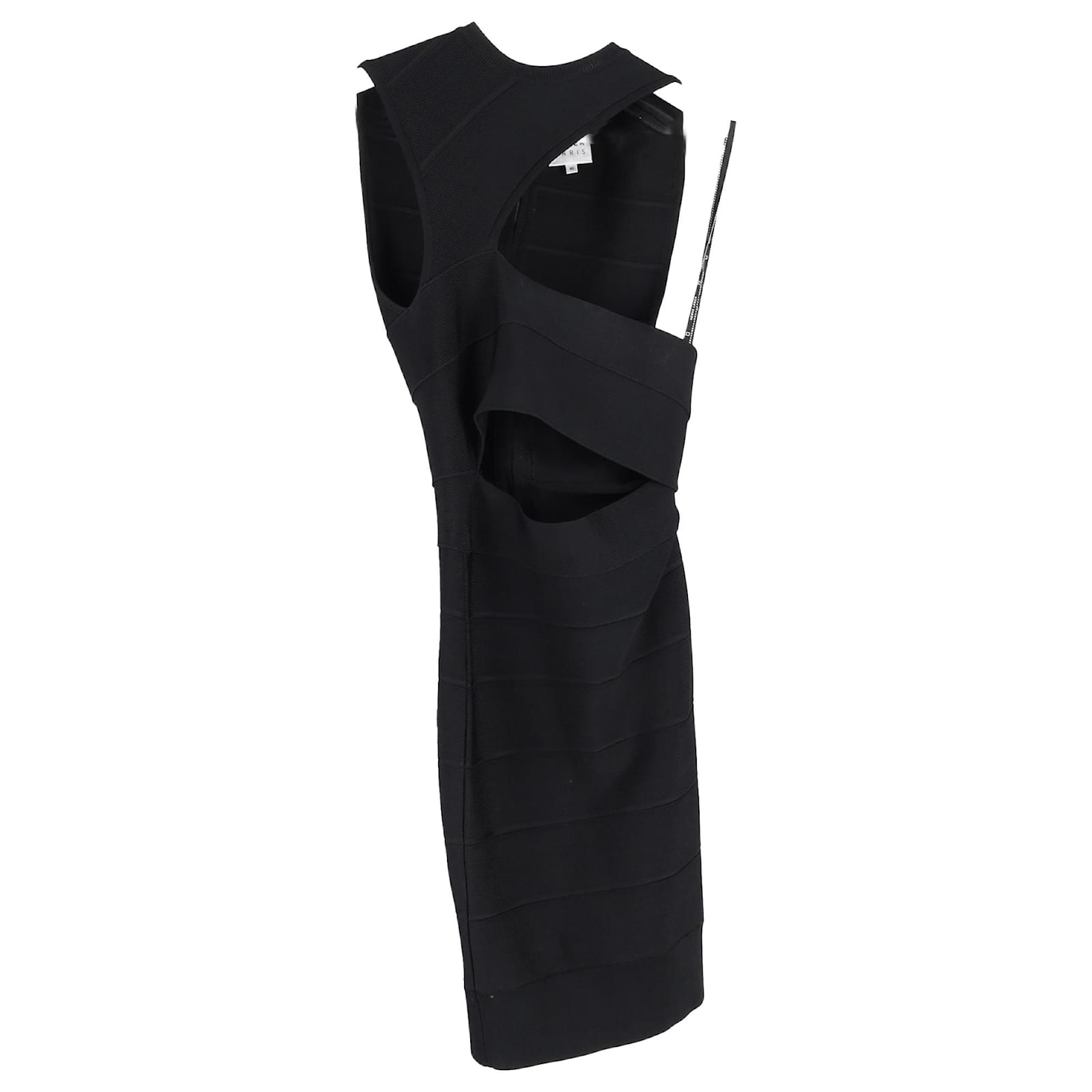 knee length dresses for ladies One-Shoulder Cutout Shapewear Mini Dress | Tummy Control