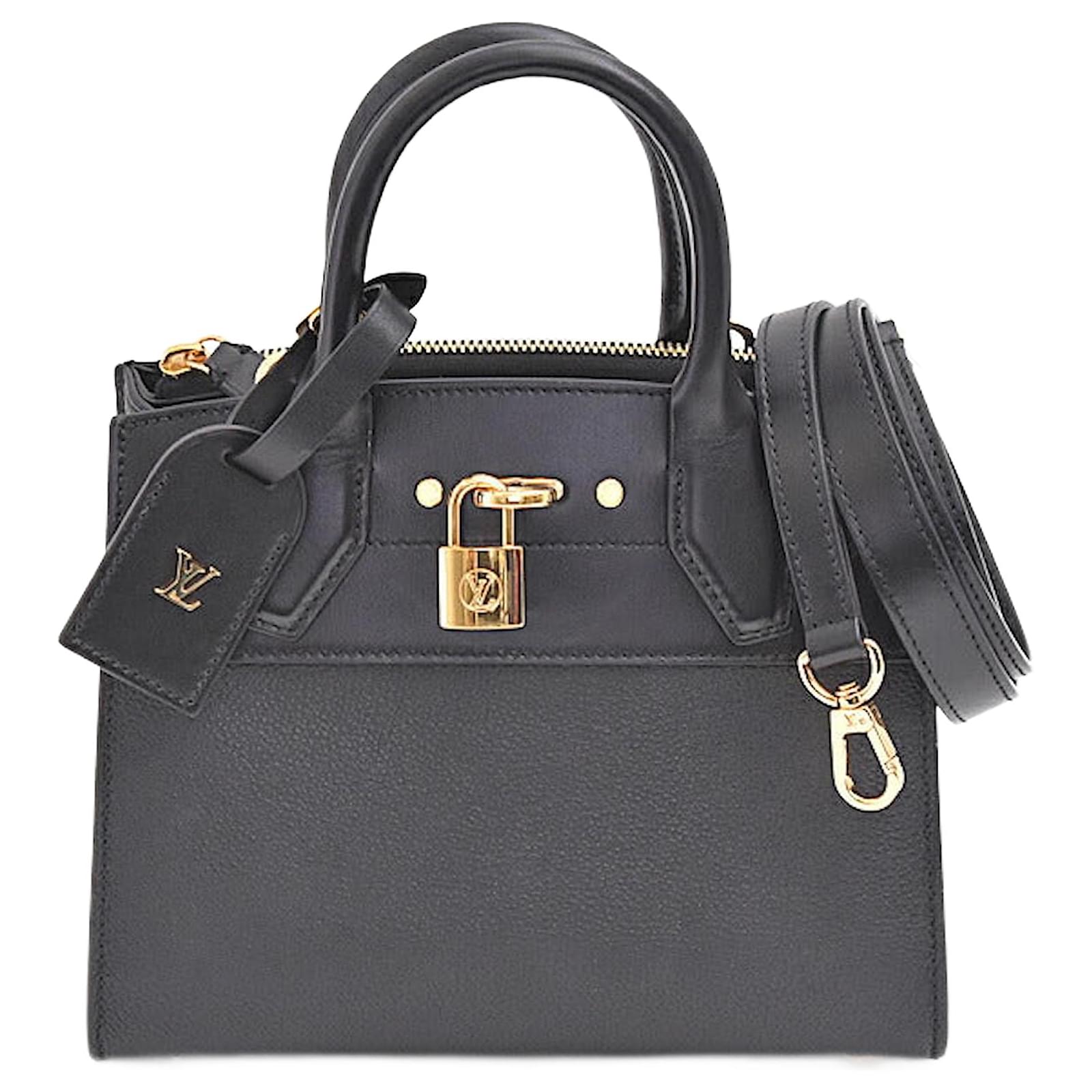 City Steamer Louis Vuitton Cowhide Leather Bag Louis Vuitton