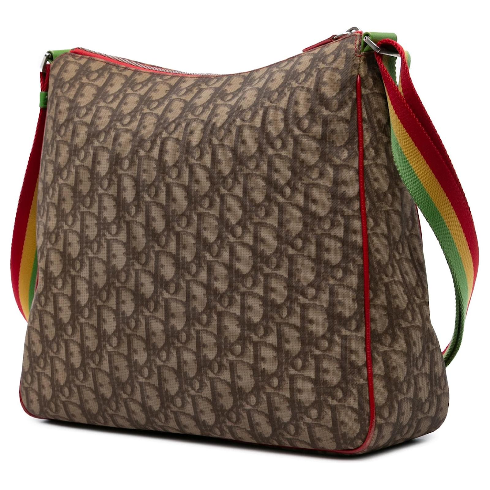 Dior★ Dior Diorissimo Rasta Crossbody Bag Brown $_57.JPG?set_id=880000500F