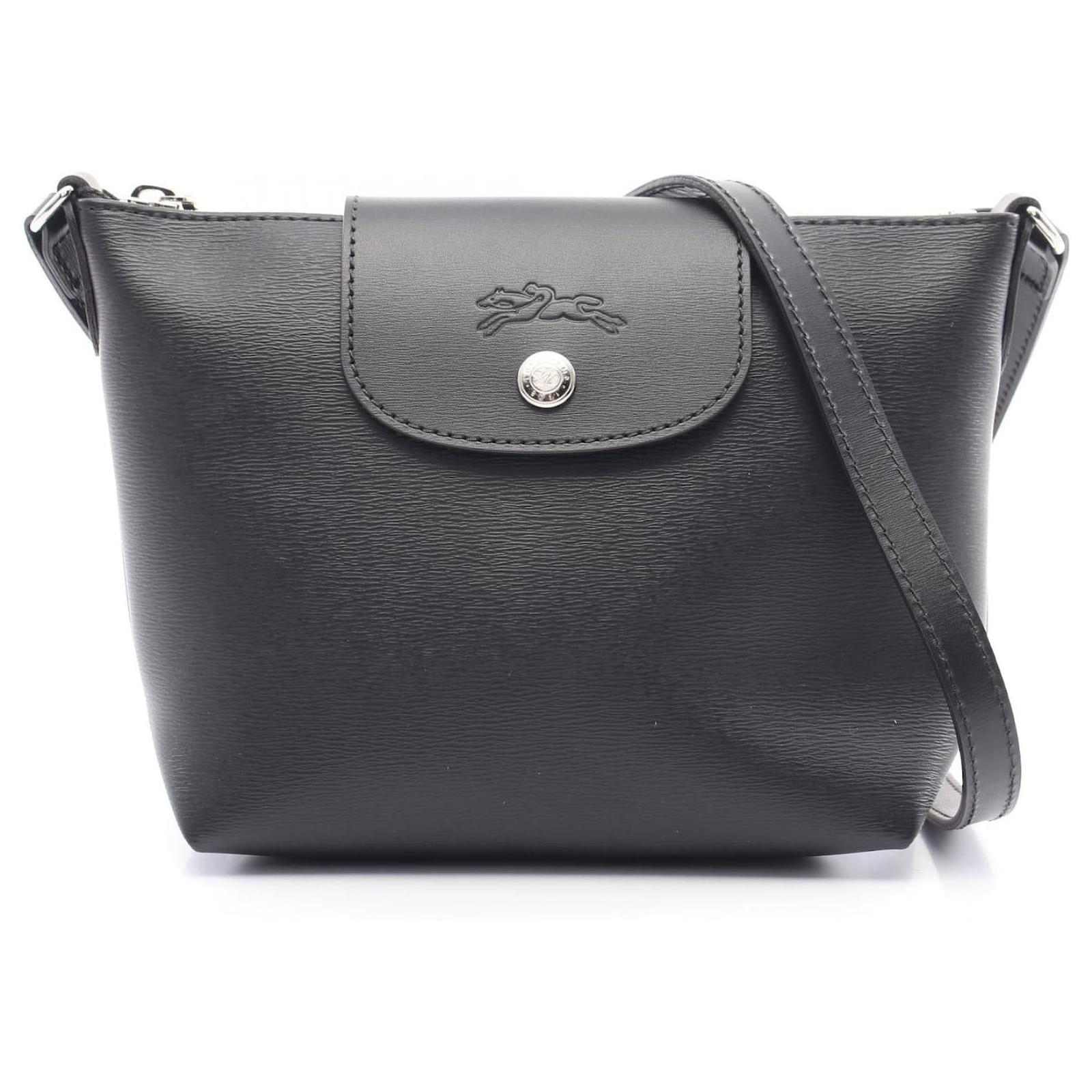 Longchamp Sac à bandoulière Le Pliage City S en toile enduite PVC