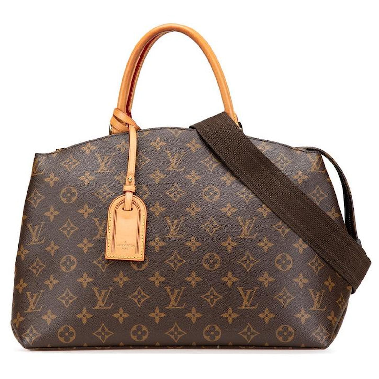 Louis Vuitton Monogram Grand Palais MM 2way Bag M45898 Brown Cloth