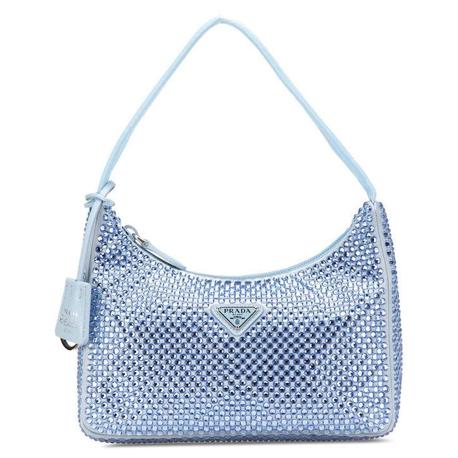 Shoulder Bag Sac Prada Strass Prada: Sac à Main Triangle Strass