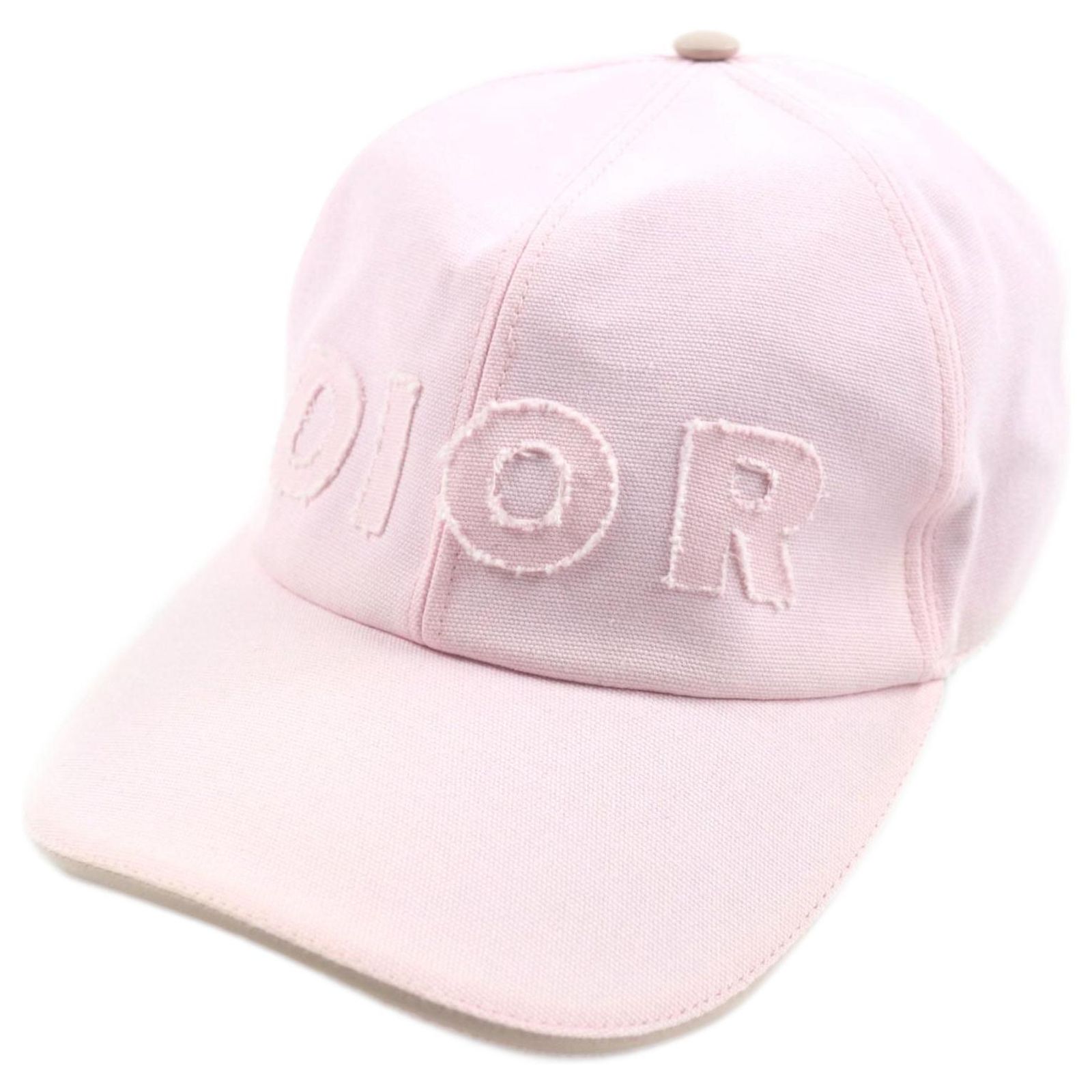 Dior Pink Monogram Mesh-Panel Baseball Cap Dior Hats Pink Polyester ref.JC290288 (Sold) - Joli Closet main image 3