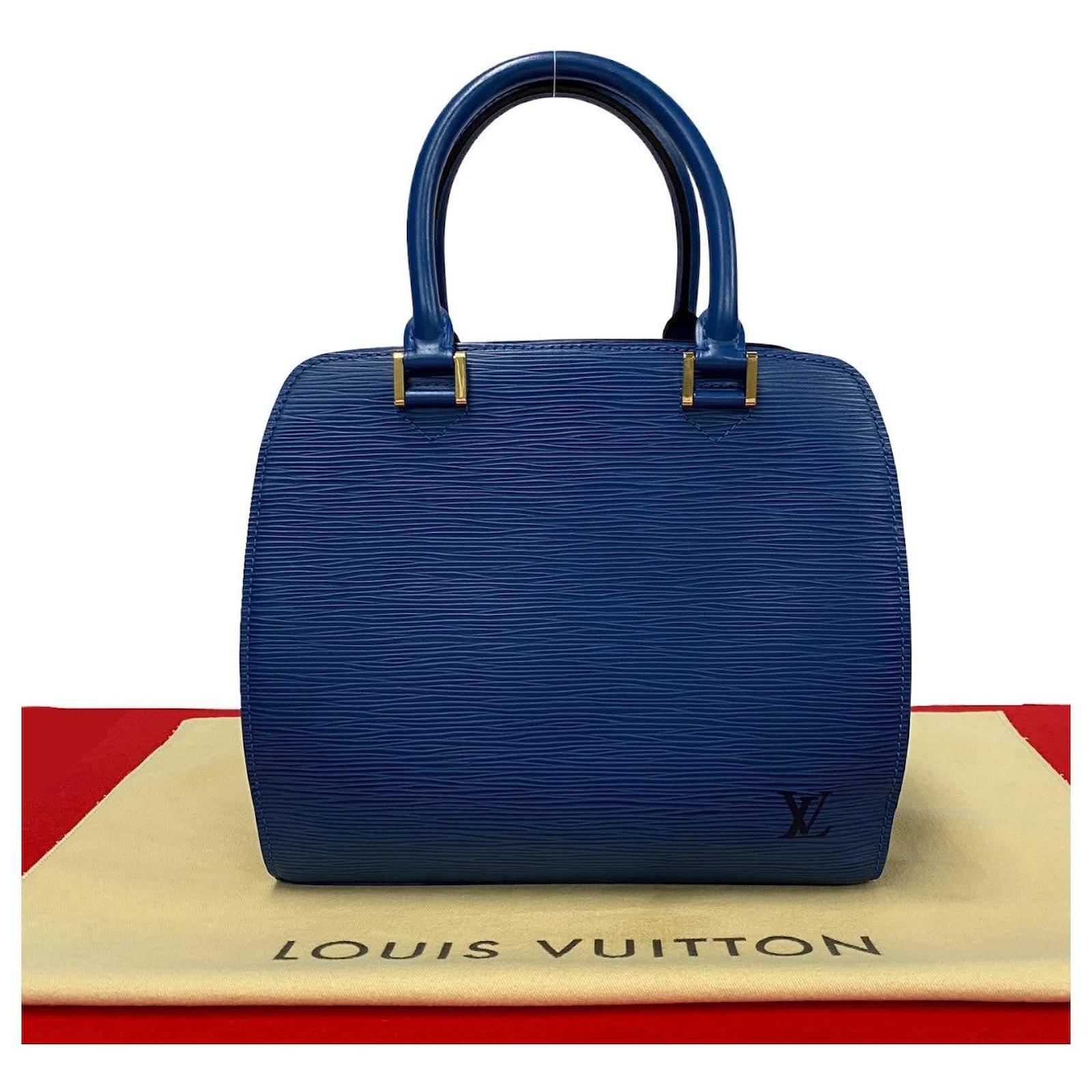Louis Vuitton Pont Neuf Epi-Leder Handtasche Blau