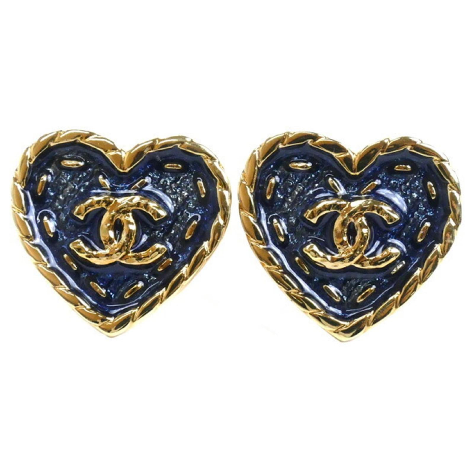 Orecchini placcati oro 14k a forma di cuore