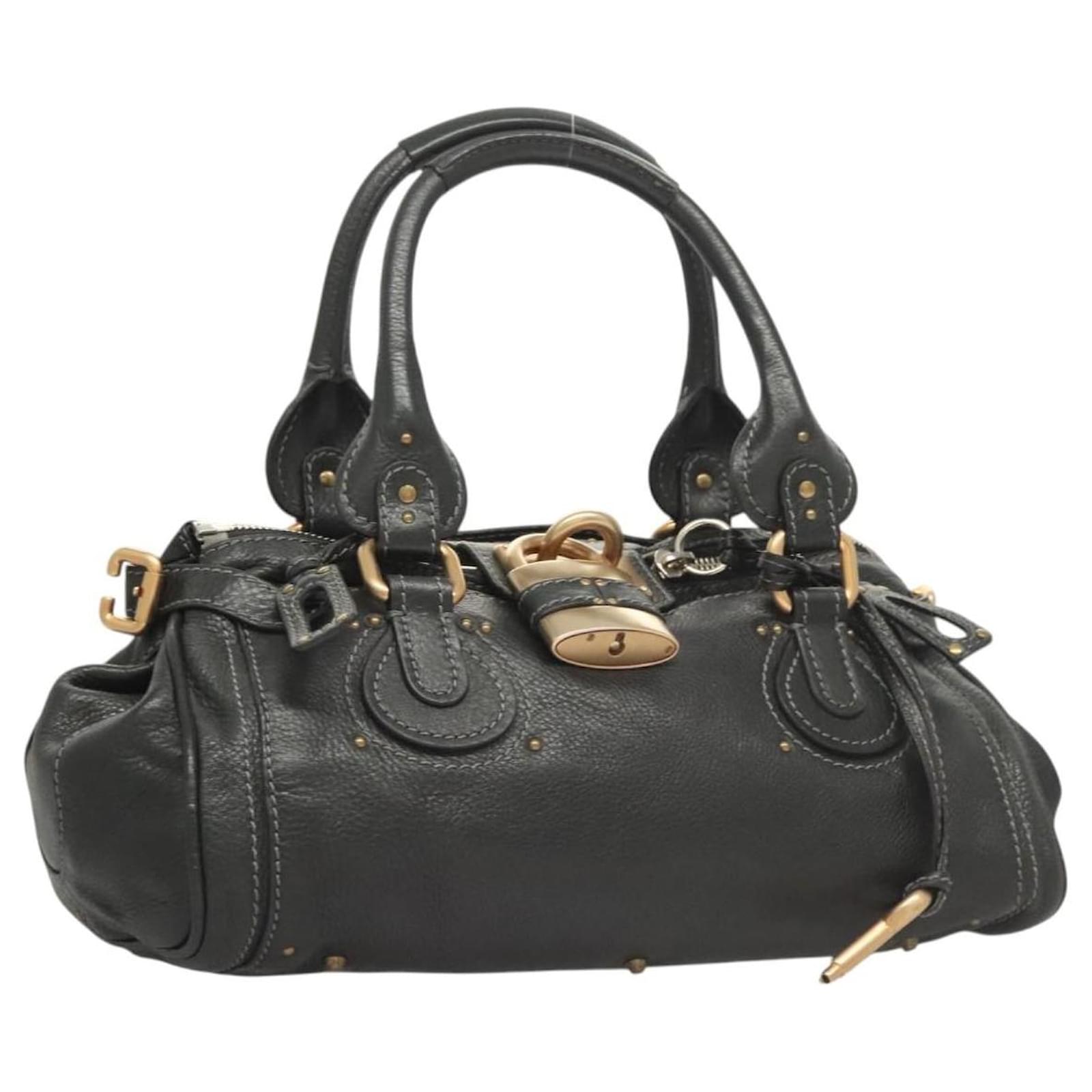 バッグ Chloe paddington shoulder bag Chloé Paddington Bag In Grained Leather | Chloé US