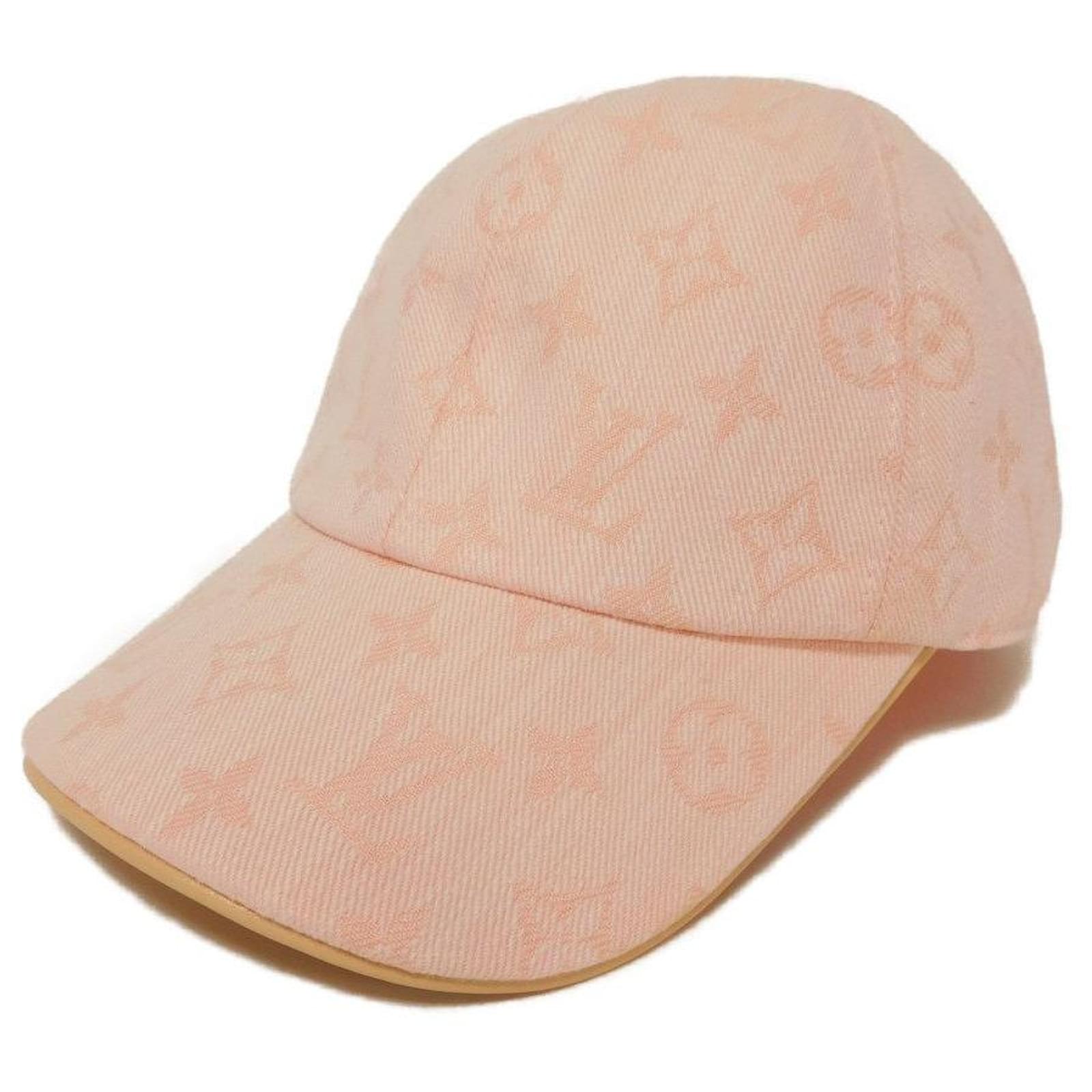 Louis Vuitton Be My Cap Monogram Cotton Cap Pink ref.2276246