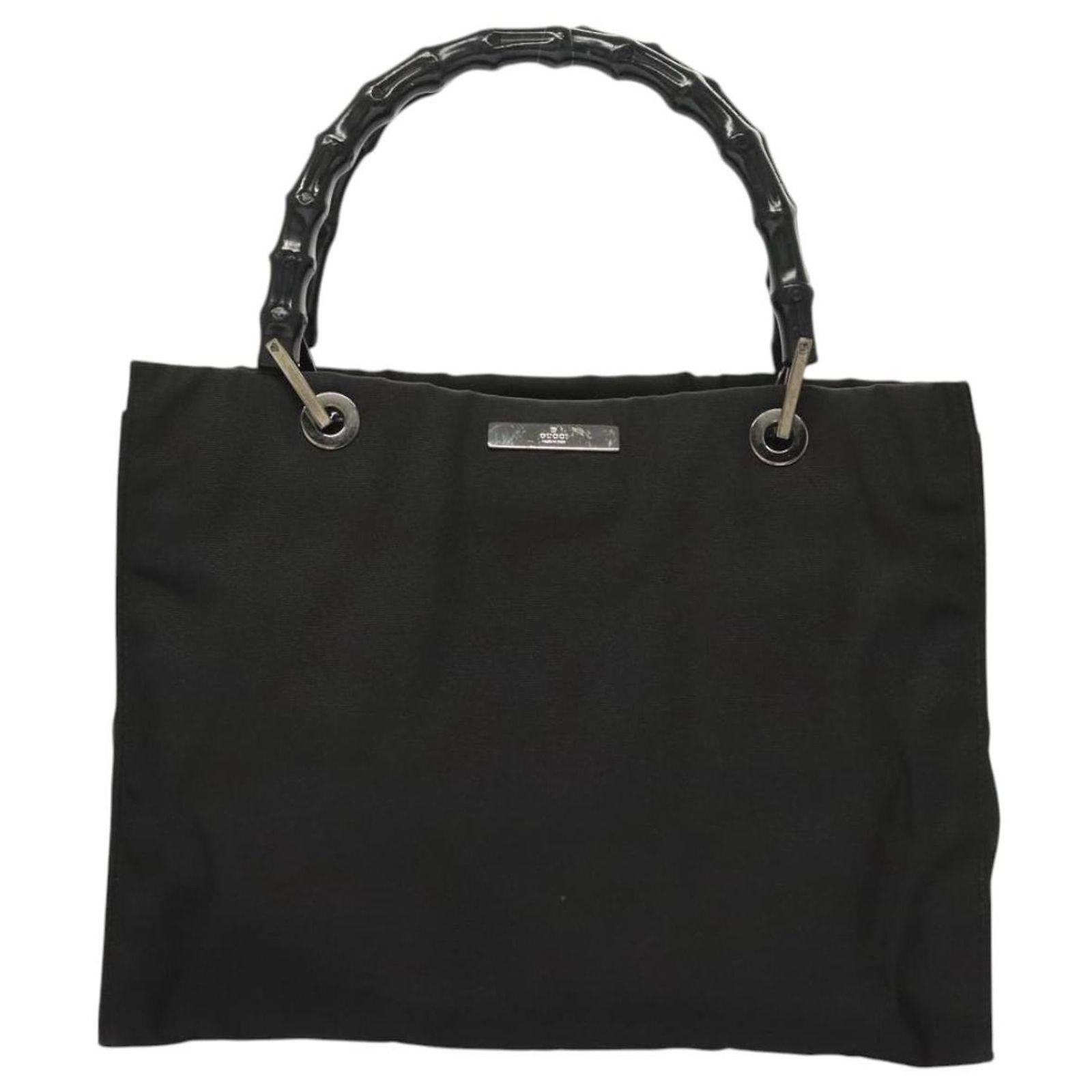 Gucci Bamboo Black Nylon ref.2278298 - Joli Closet